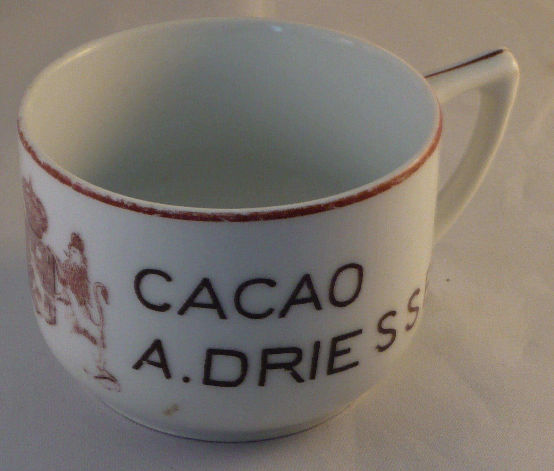 A, Driessen Chocolade kop zonder schotel