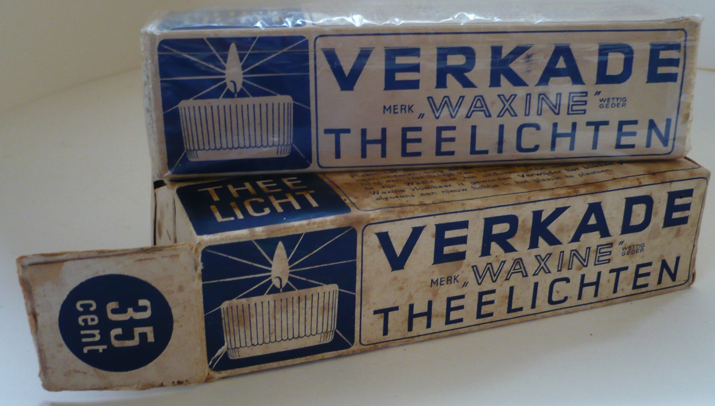 Verkade "Waxine" Theelichten, 6 stuks