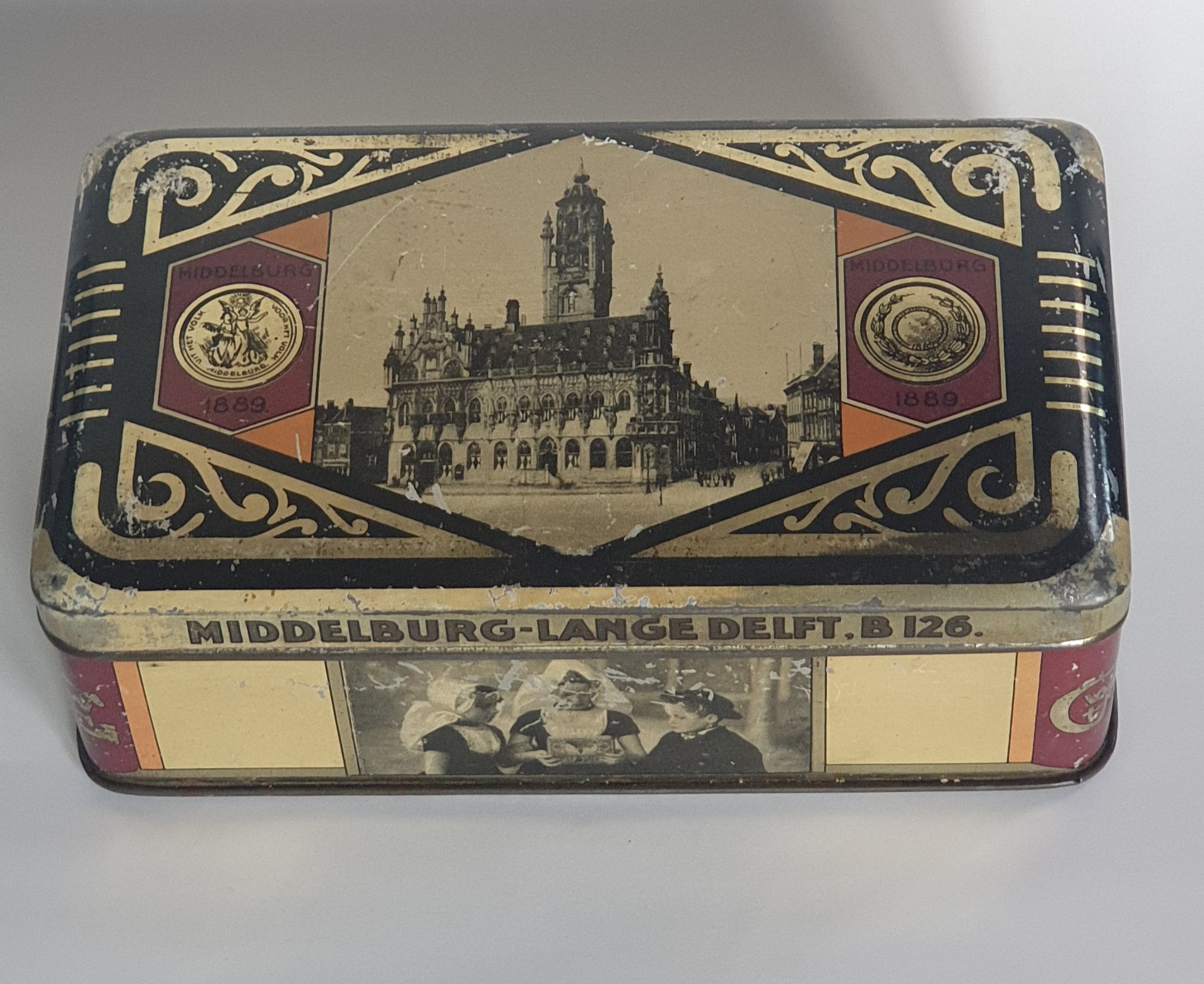 M.Peterse, firma Gravenstein blik voor "Profetenbrood" uit Middelburg.