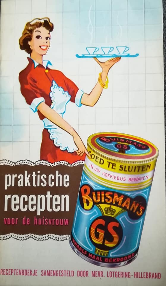 Buisman folder voor praktische recepten voor de huisvrouw