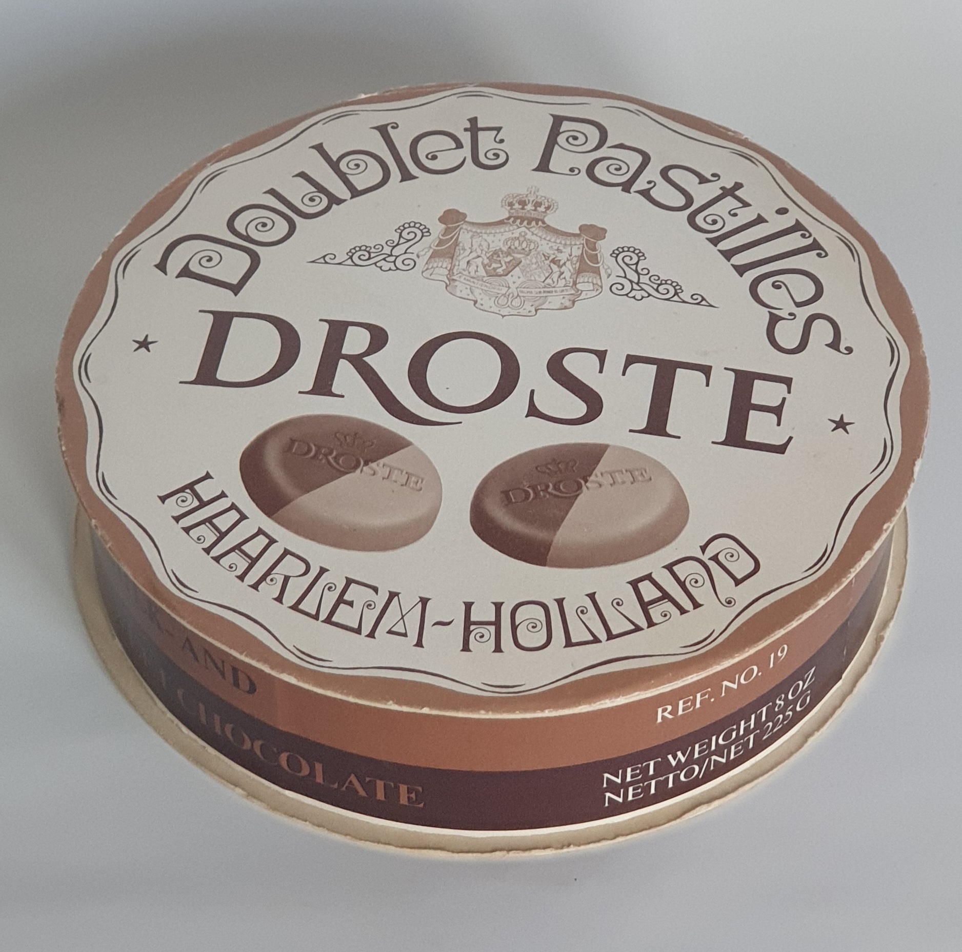 Droste kartondoos Doublet Pastilles.