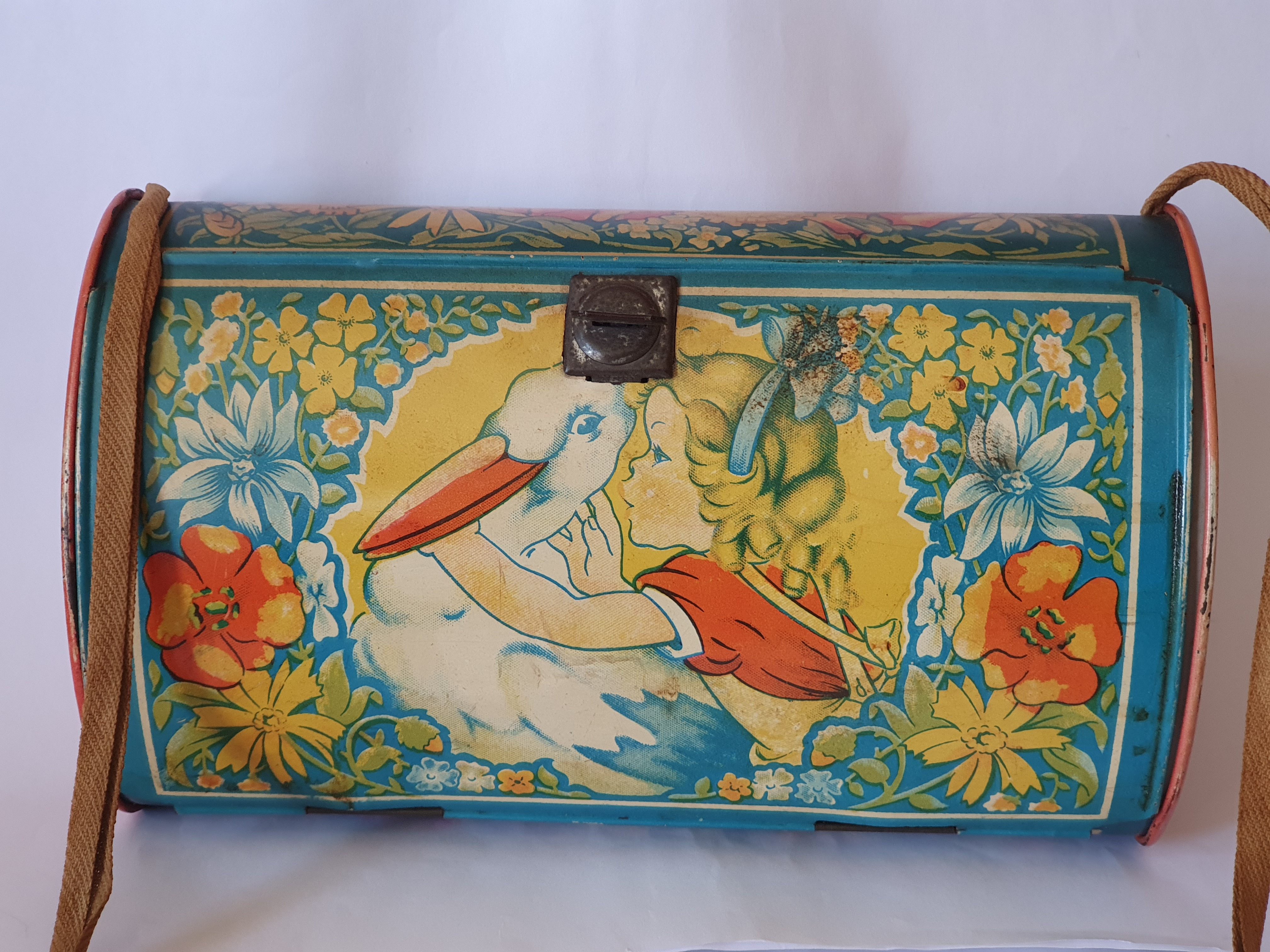 Kindertasje of lunchtrommel, ovaal