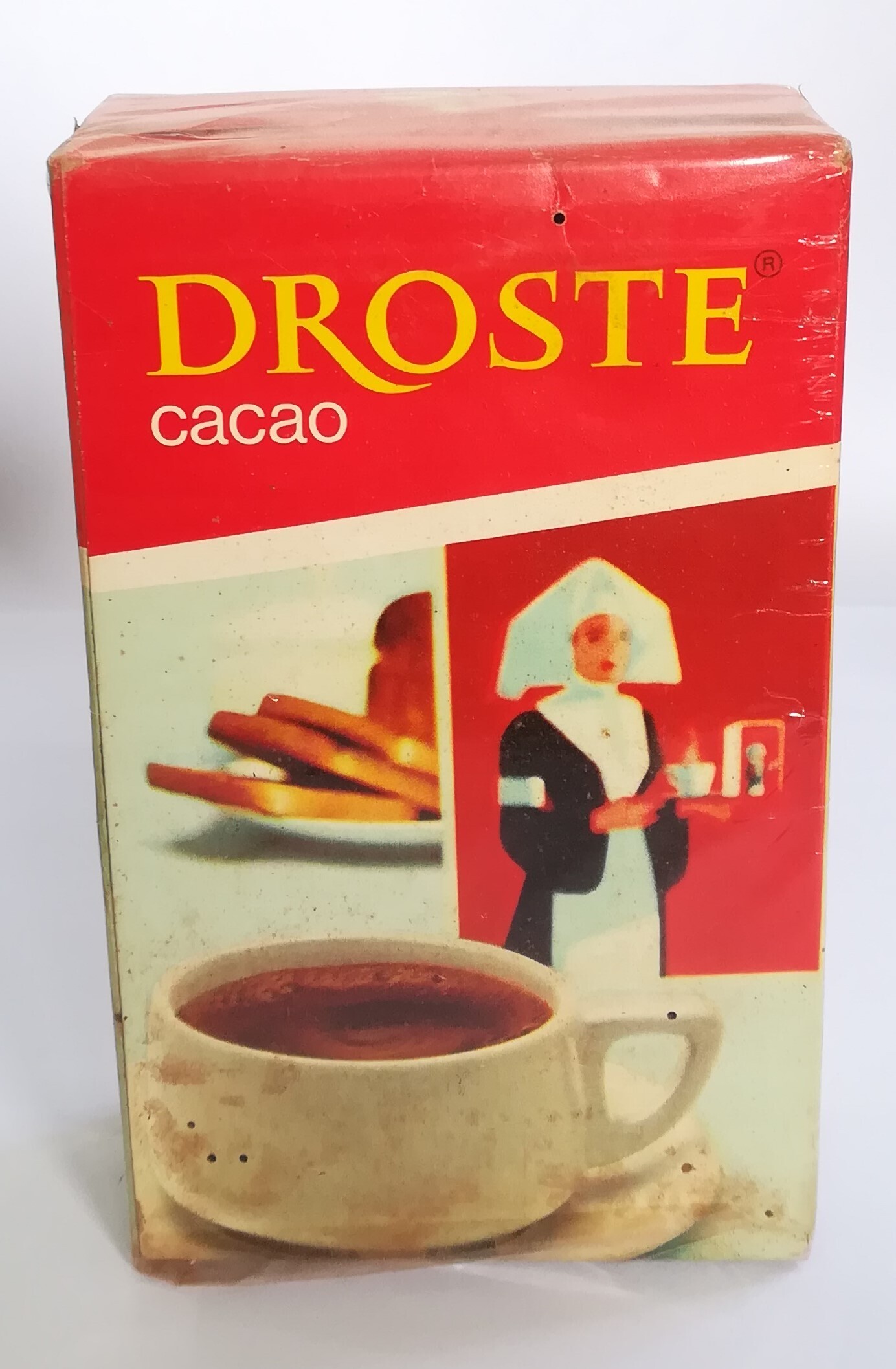 Droste cacao kartonverpakking met verpleegster, 250 gram