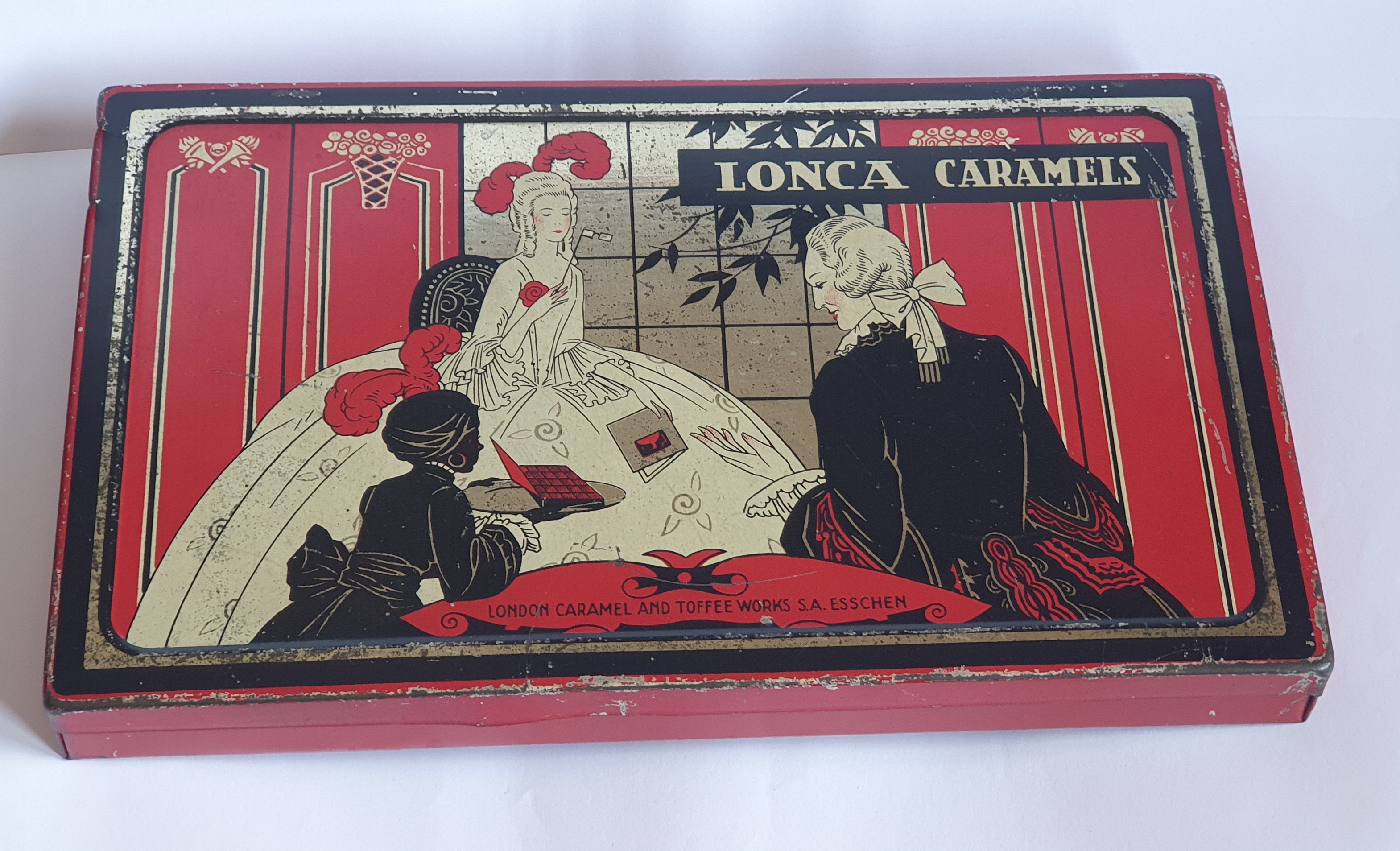 Lonca, plat luxe caramelblik.