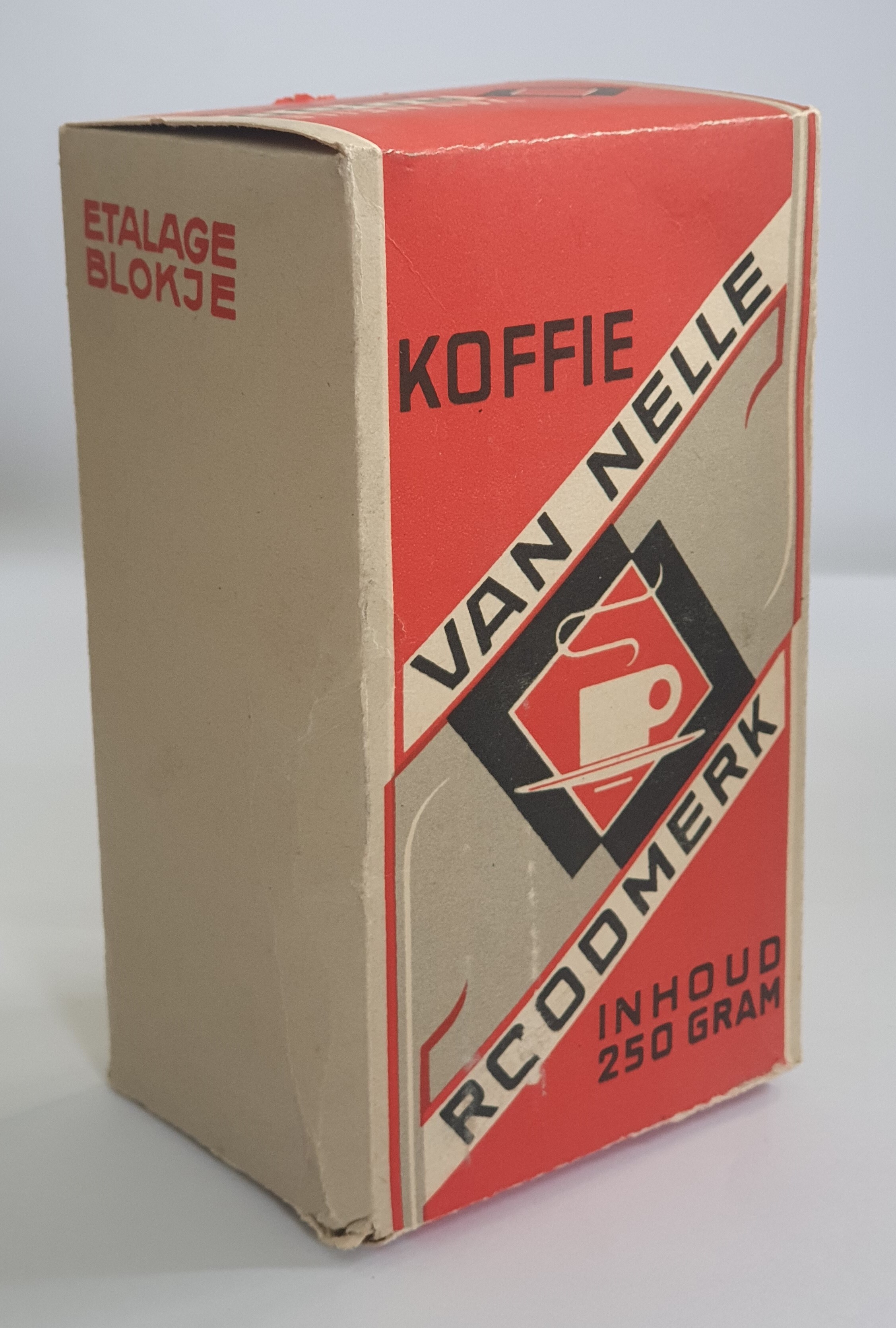 Van Nelle's Roodmerk koffie, etalageblokje