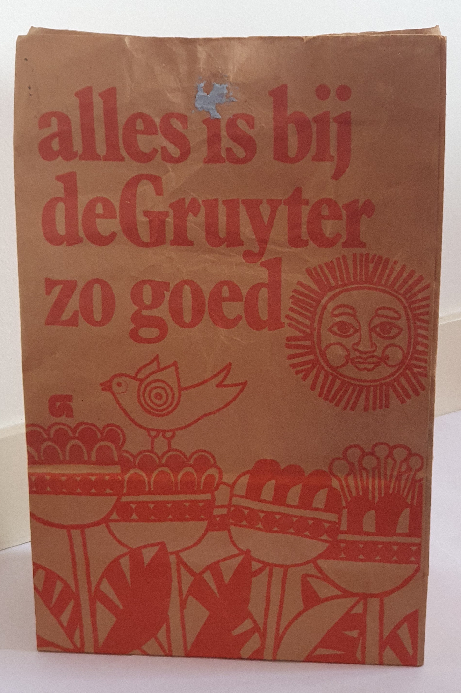 De Gruyter papieren zak.