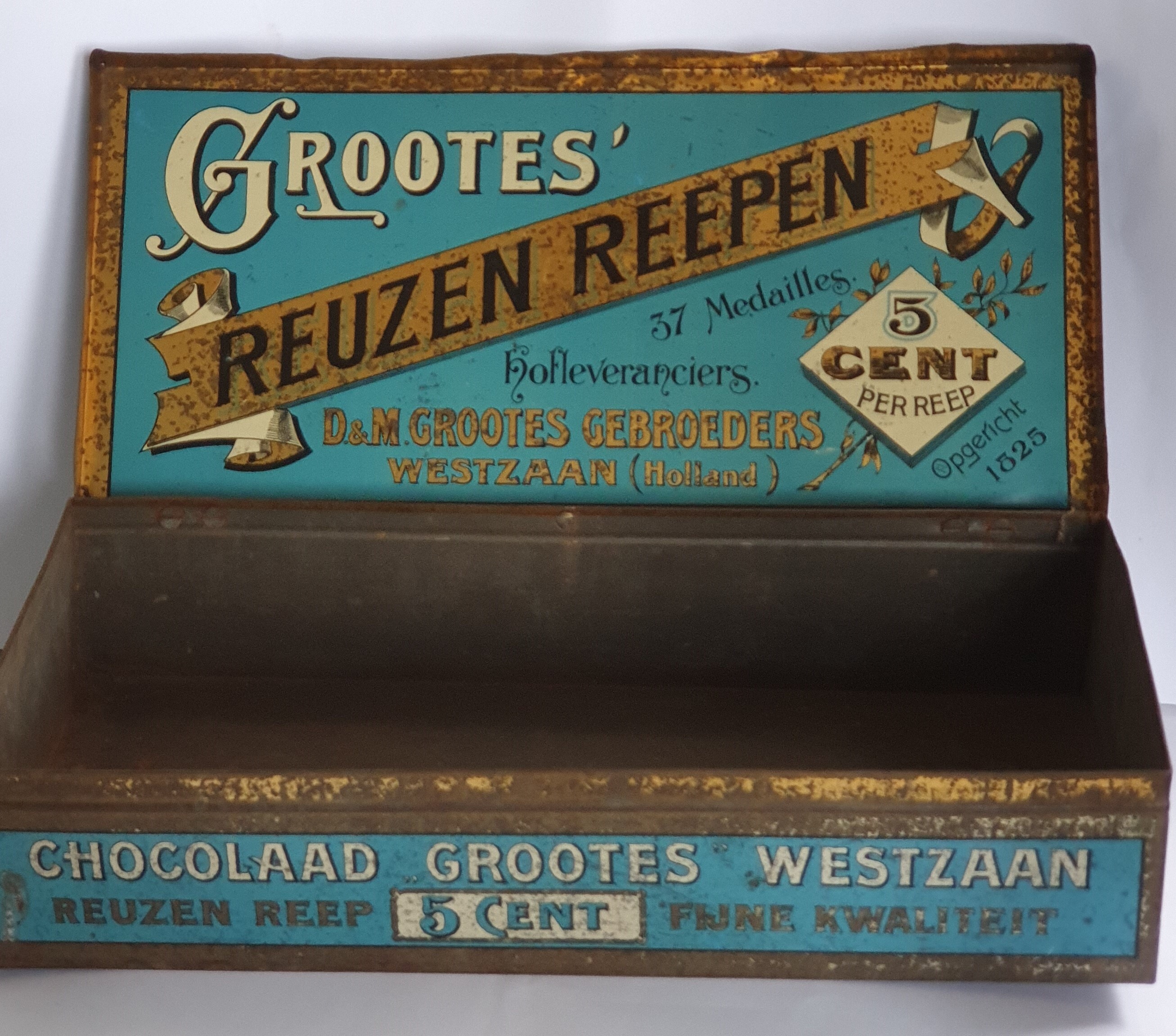 Grootes' Reuzen Reepen, toonbankblik