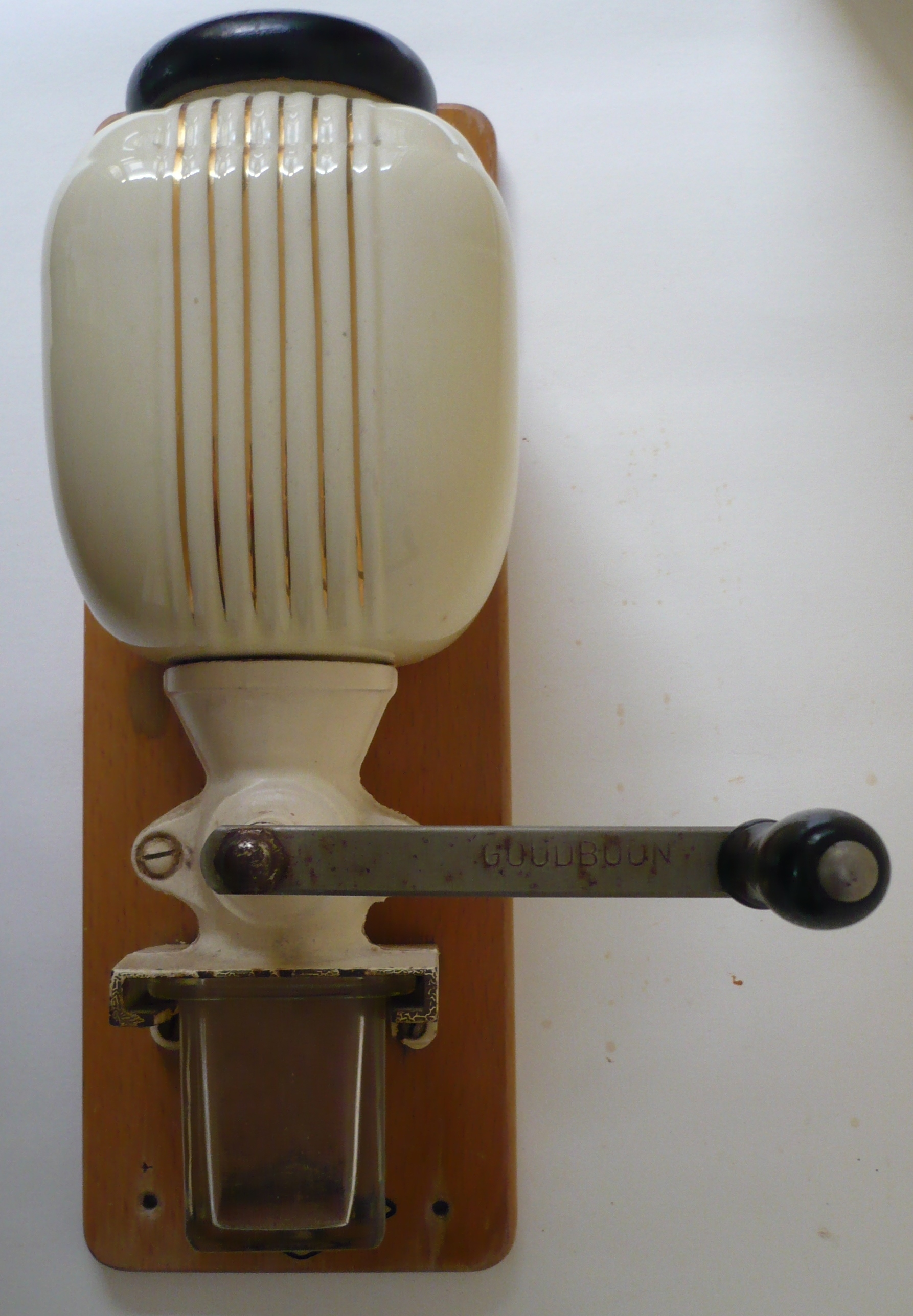 Firma H. Smith's wandkoffiemolen Goudboon