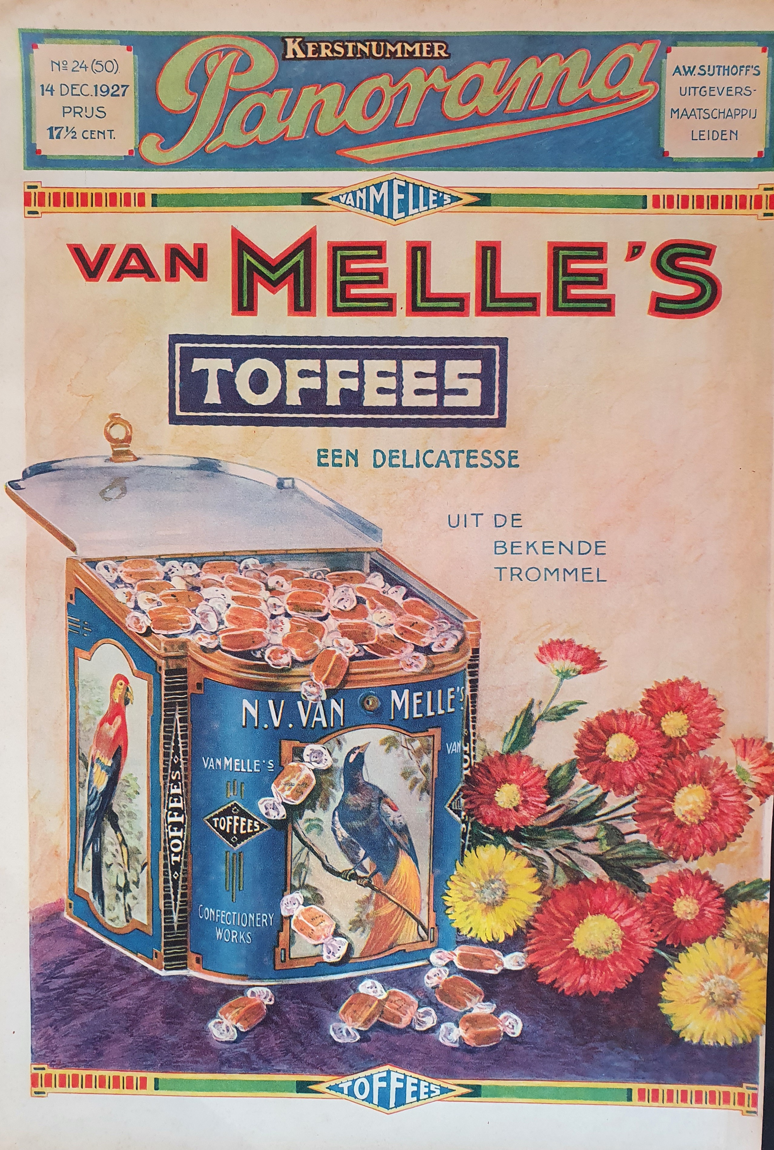 van Melle's Toffee advertentie