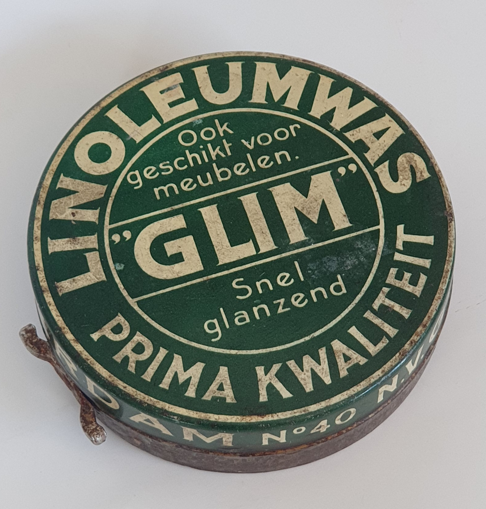 Glim linoleum-was prima kwaliteit no. 40 donkerbruin
