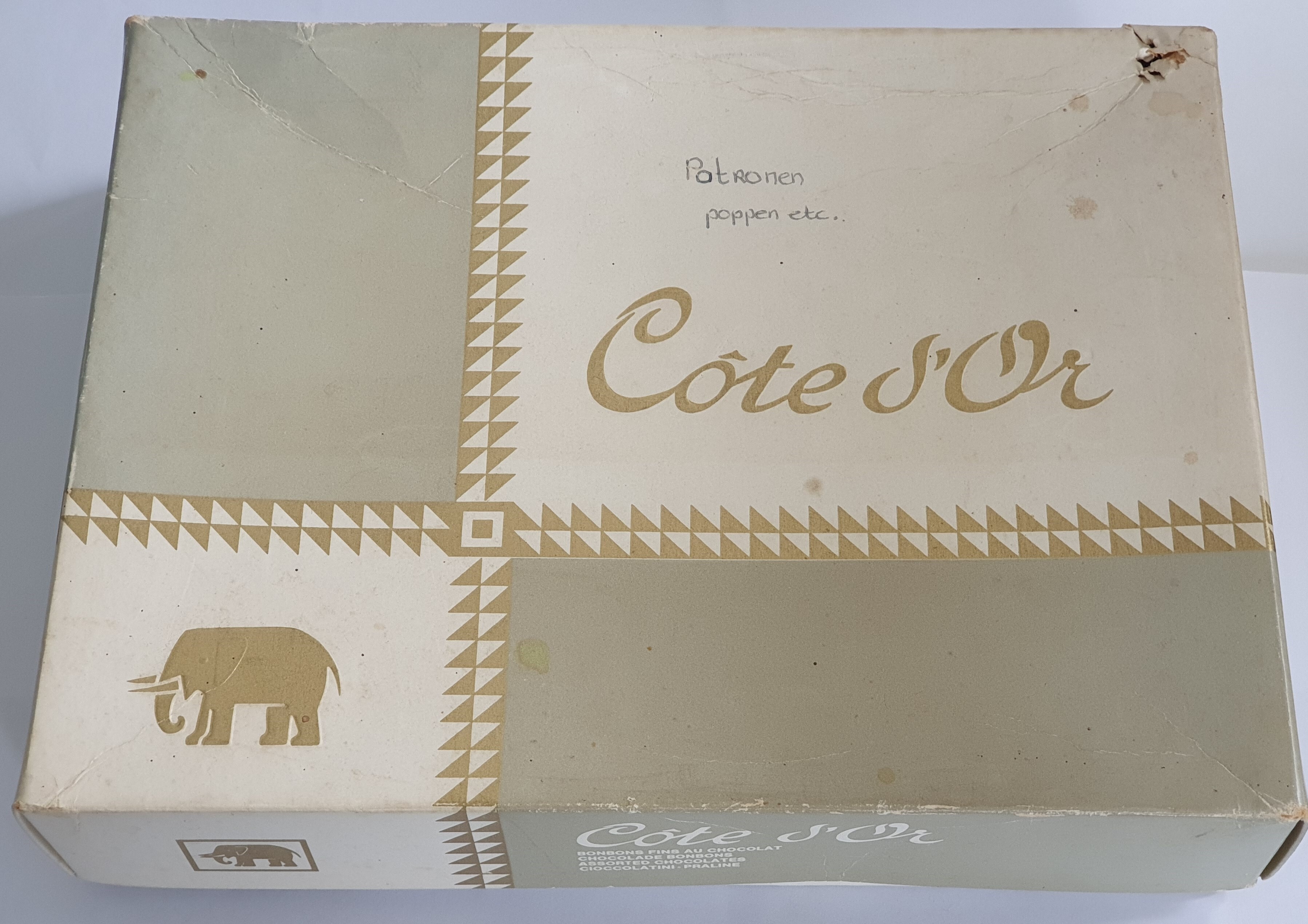 Côte d'Or kartonnen doos voor chocoladebonbons