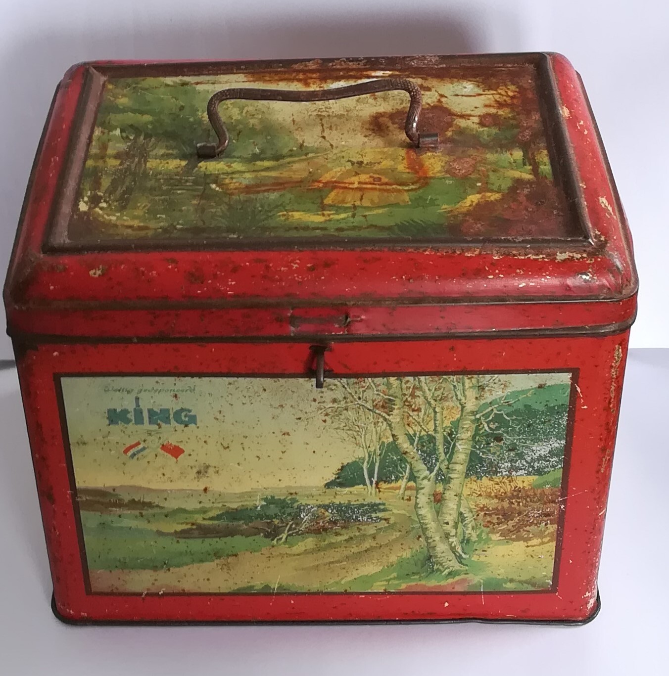 Winkelblik King Pepermunt, firma Tonnema in Sneek