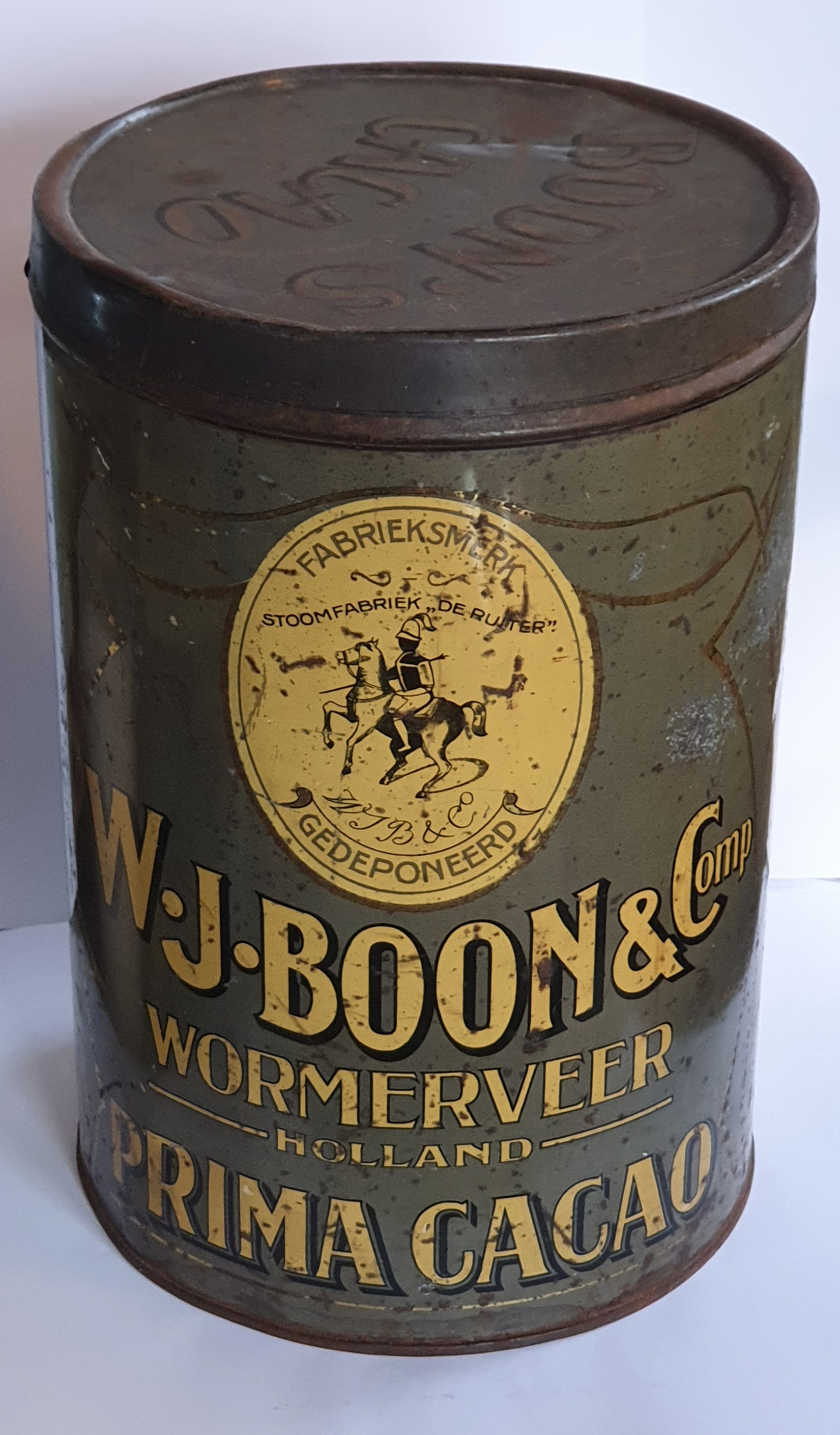 W.J.Boon & Comp. winkelblik prima cacao.