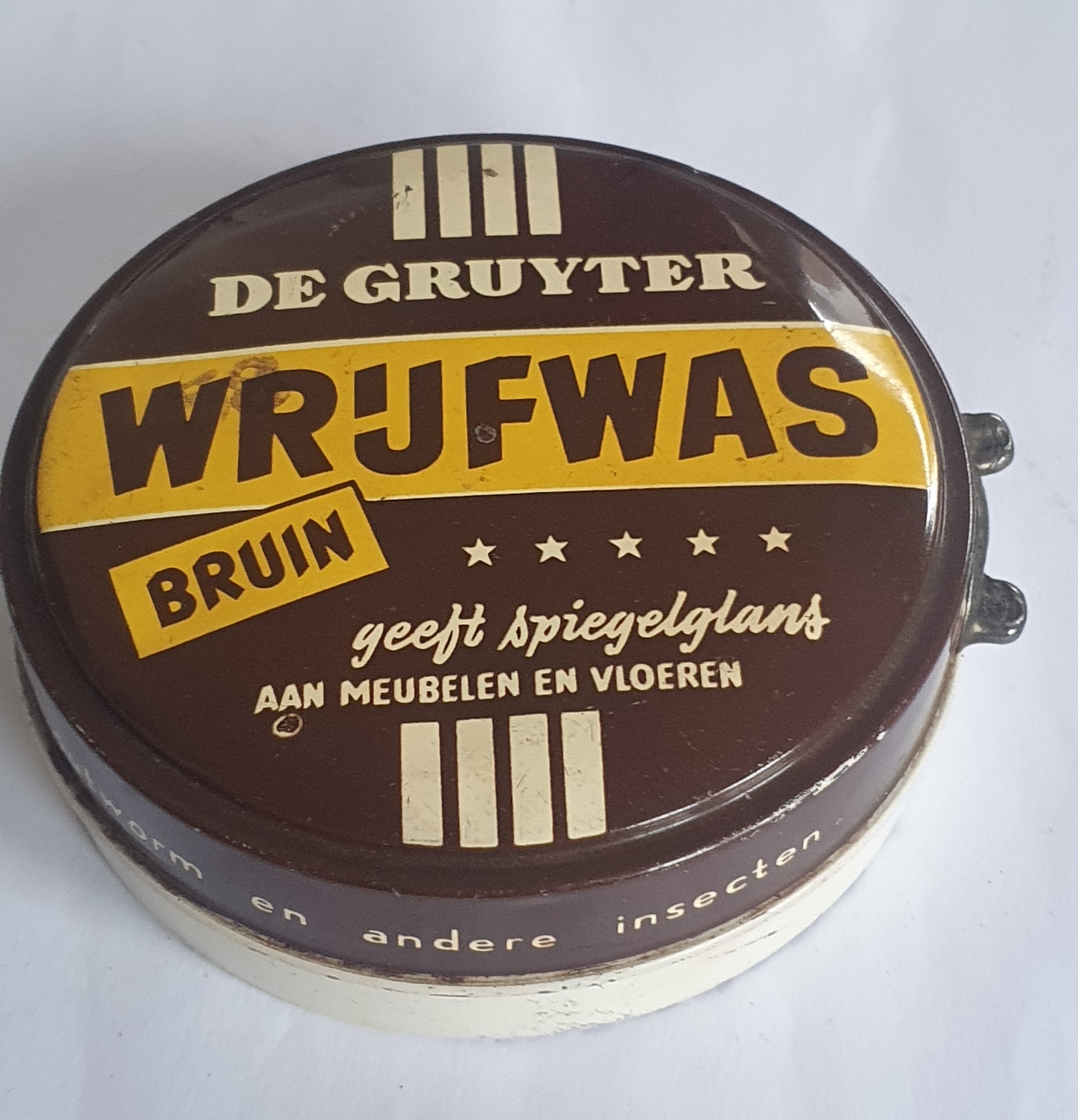 De Gruyter Wrijfwas bruin