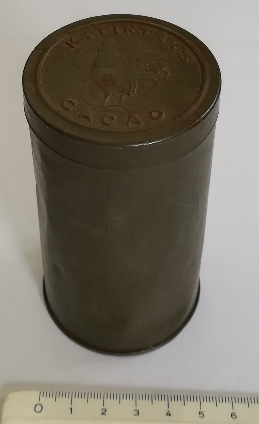 K. Tiktak's Cacao blik zonder wikkel, 100 gram