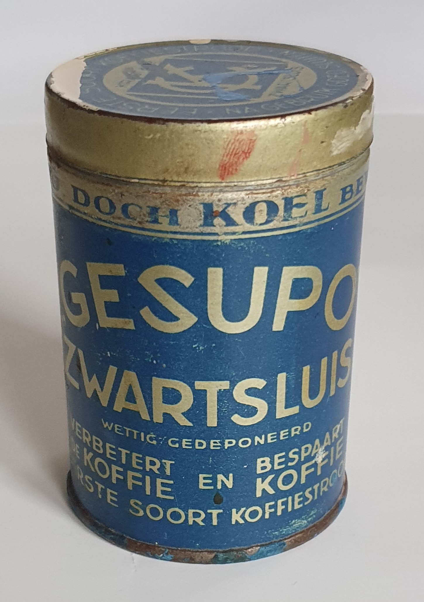 "Gesupo" Zwartsluis koffiestroop 1/8 kg.