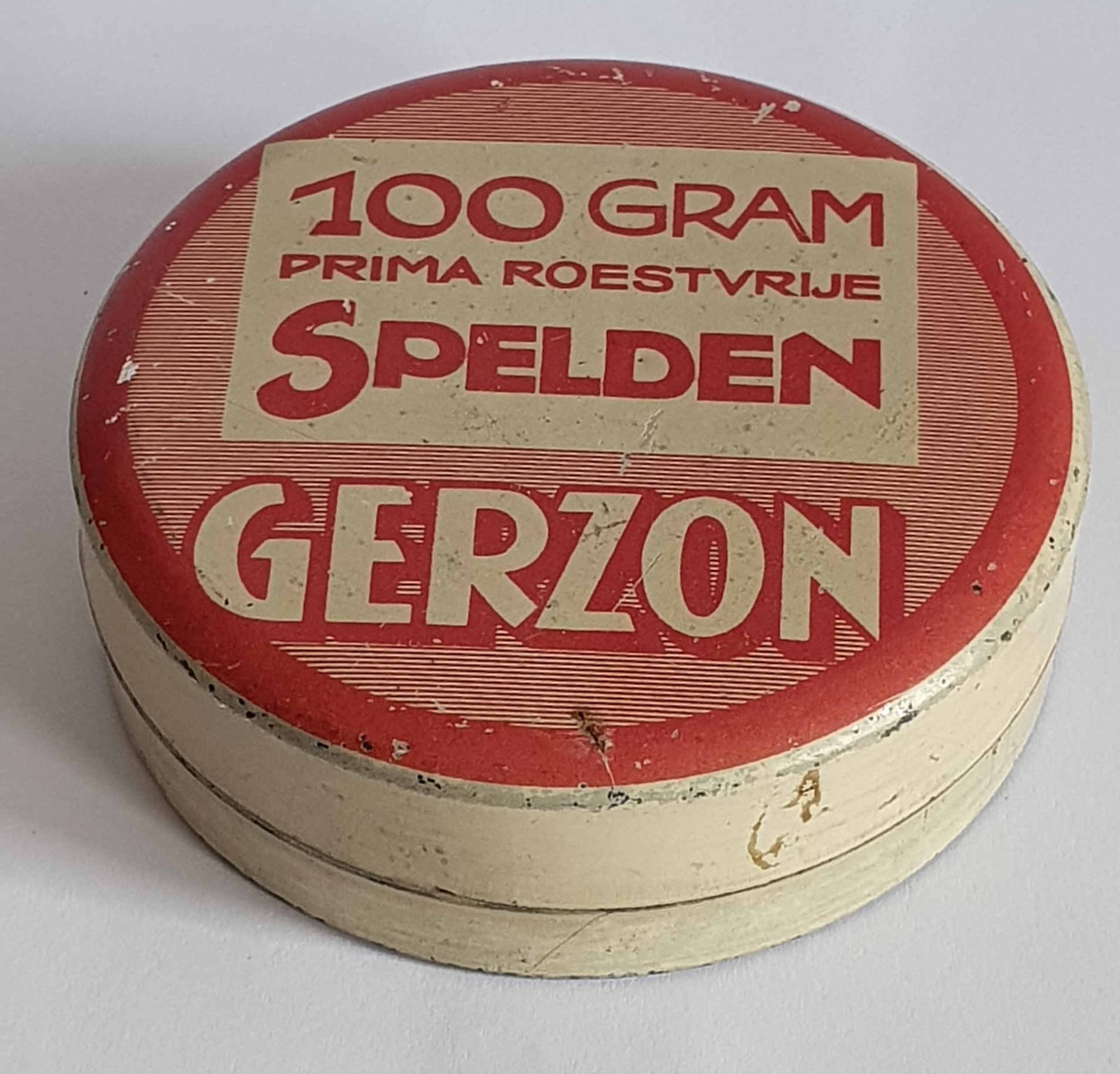 Gerzon, rood speldenblikje.