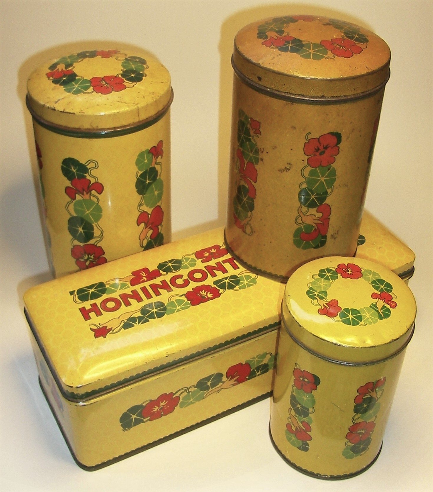 Verkade's Biscuitblikje 'Oost-Indische Kers'