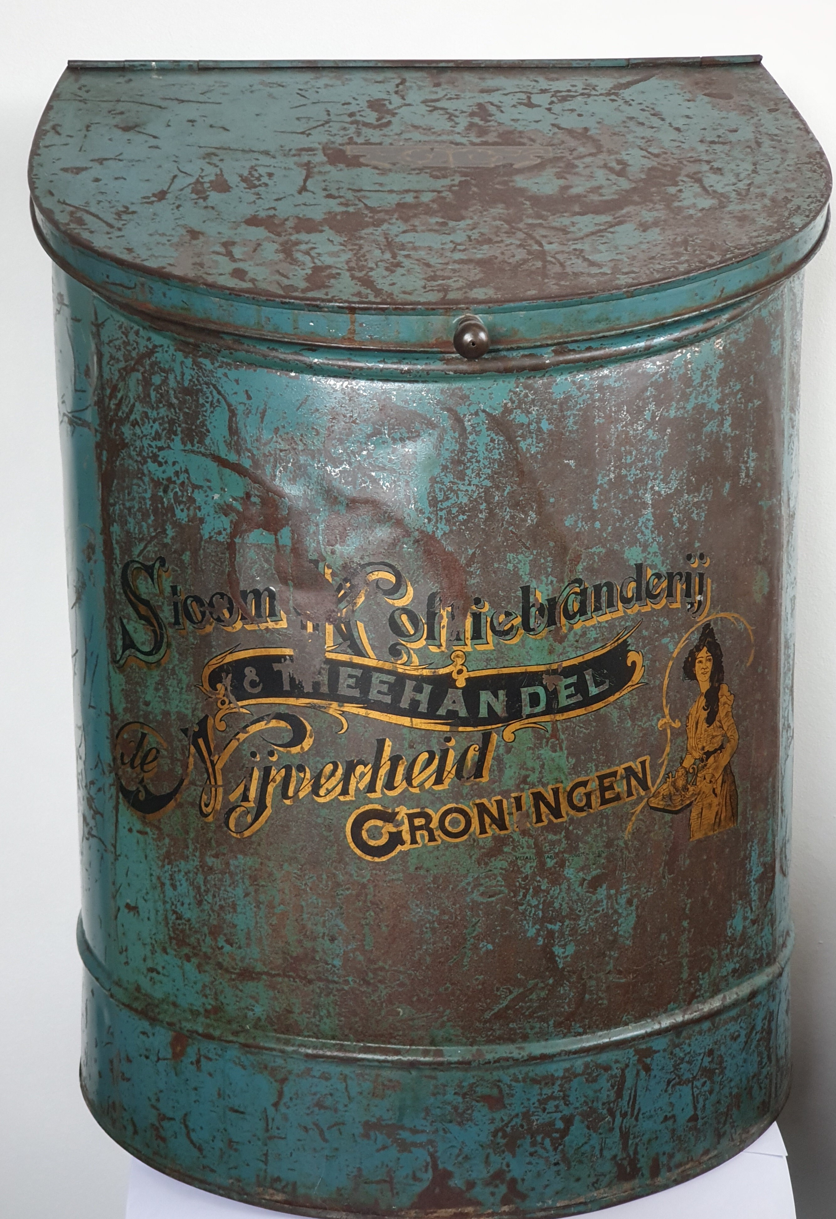 Winkelton Stoomkoffiebranderij en Theehandel "de Nijverheid", Groningen