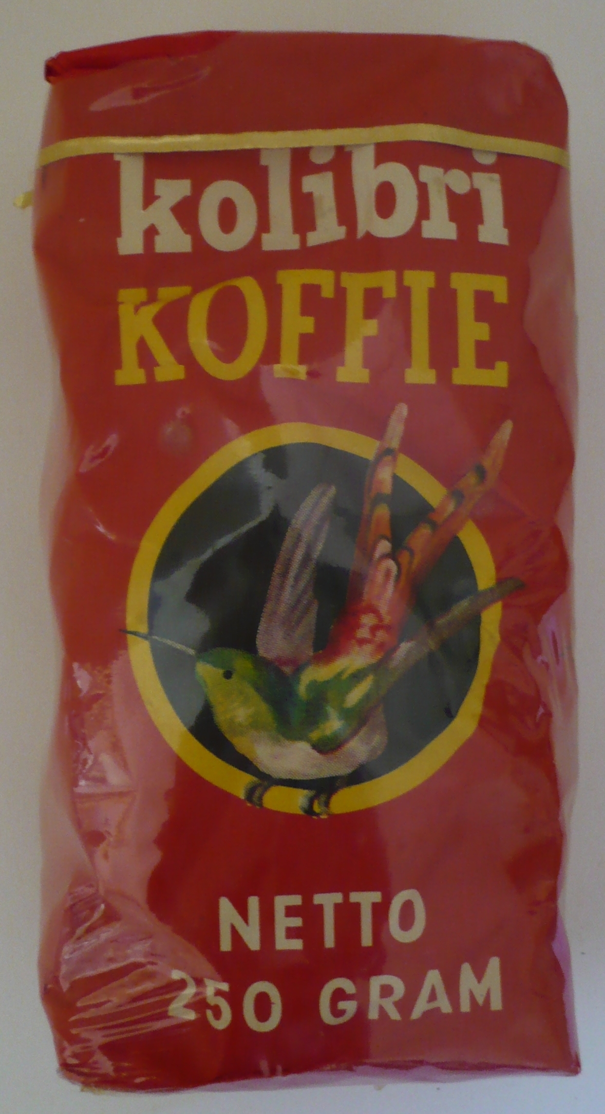 Verpakking Niemeijer's Kolibri Koffie, 250 gram
