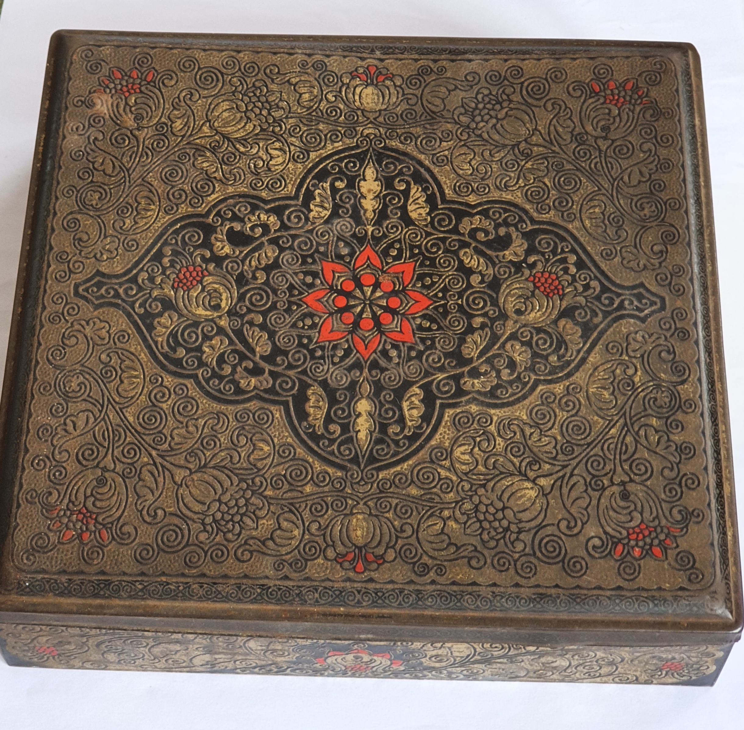 Jamin koektrommel met filigrain bedrukking