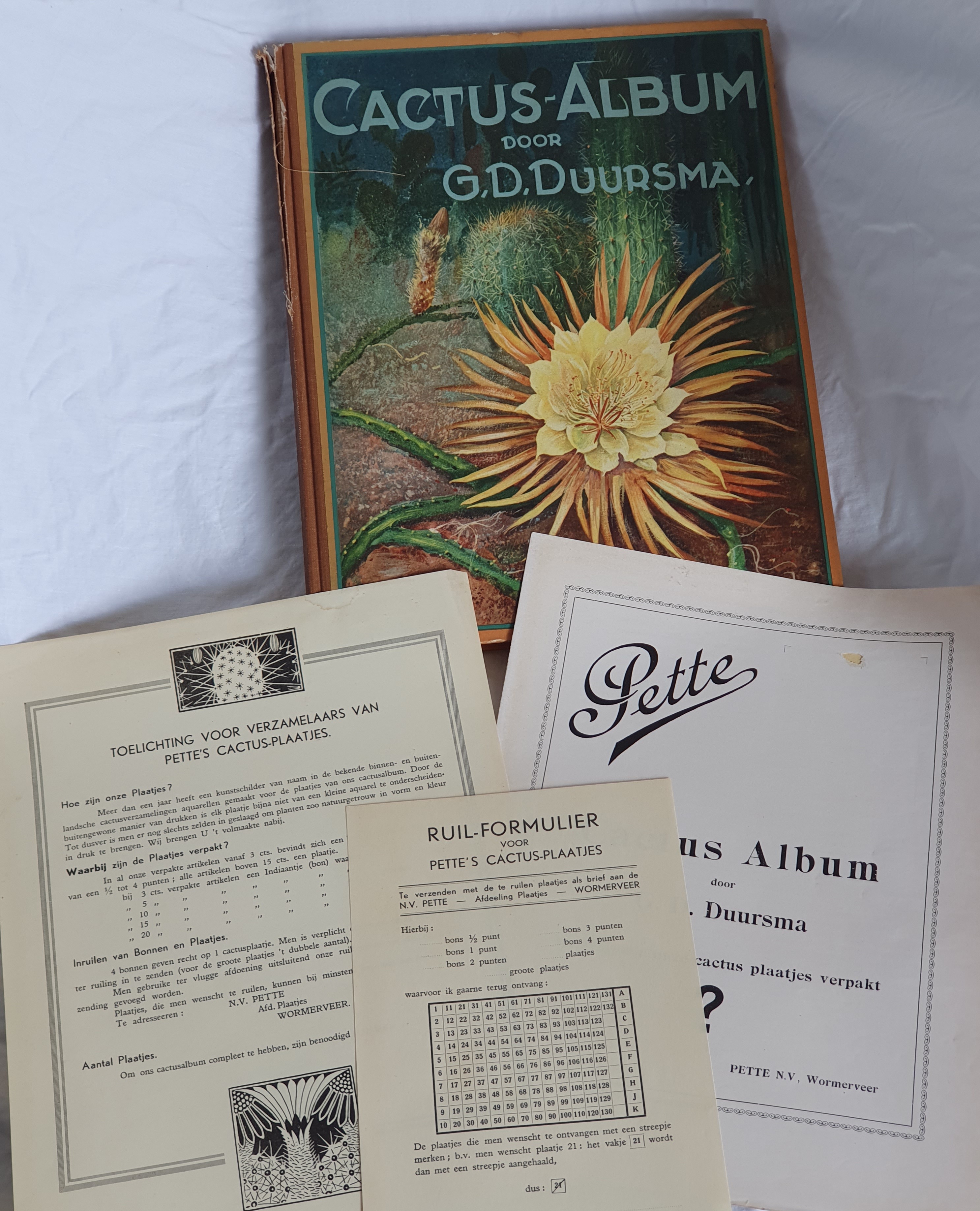 Pette Cacao Cactus-album.