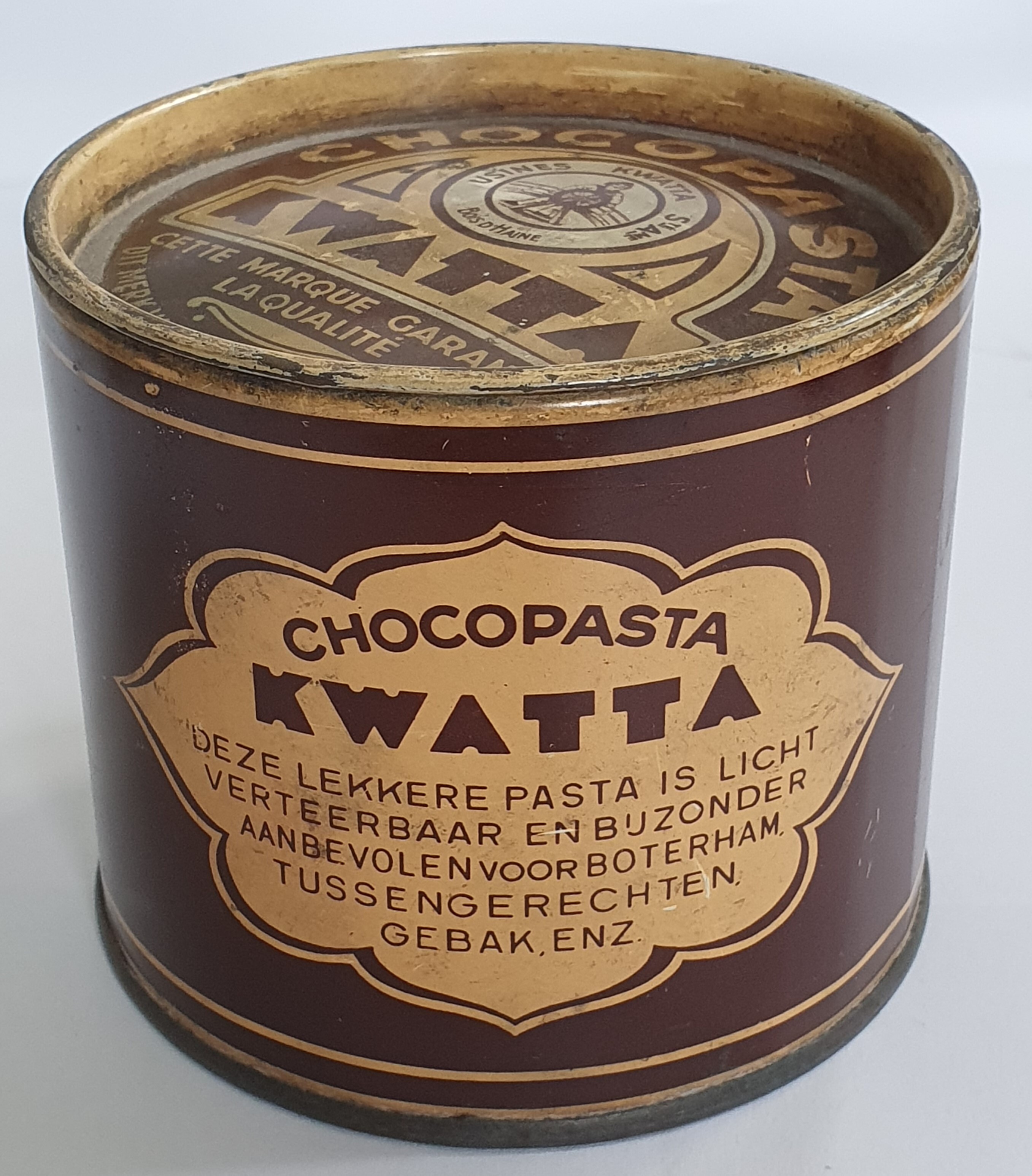 Kwatta chocopasta in blik