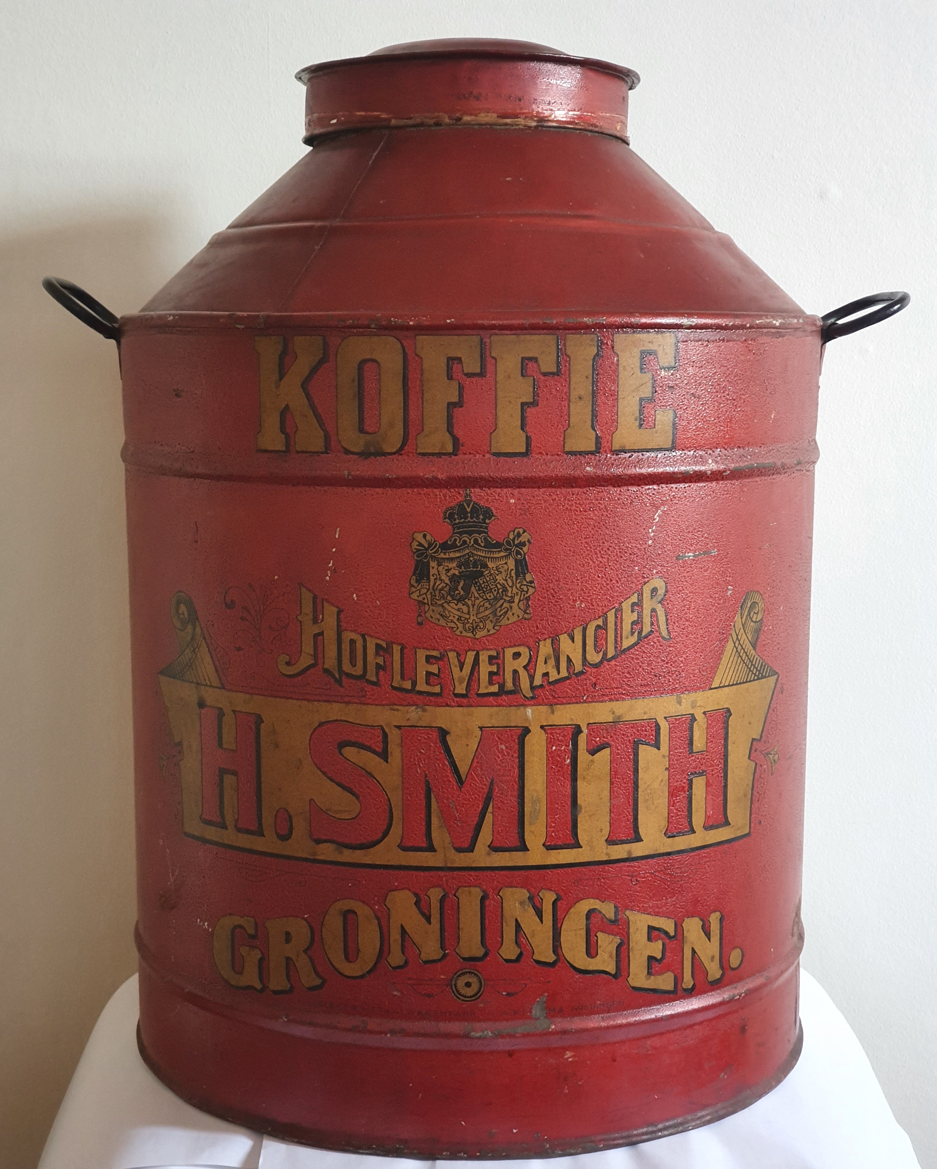 H. Smith rode koffieton