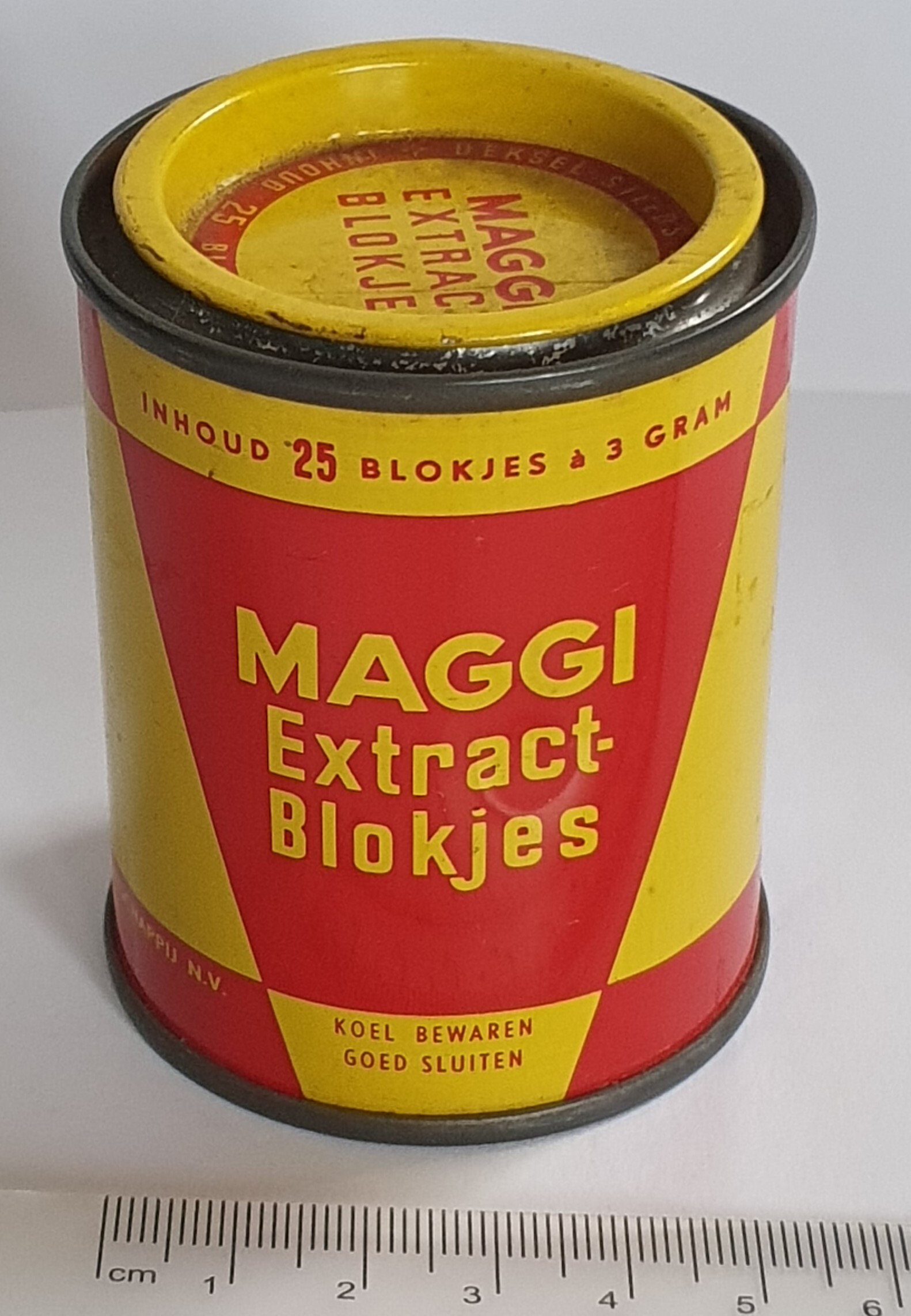 Maggi extract blokjes, 25 blokjes a 3 gram