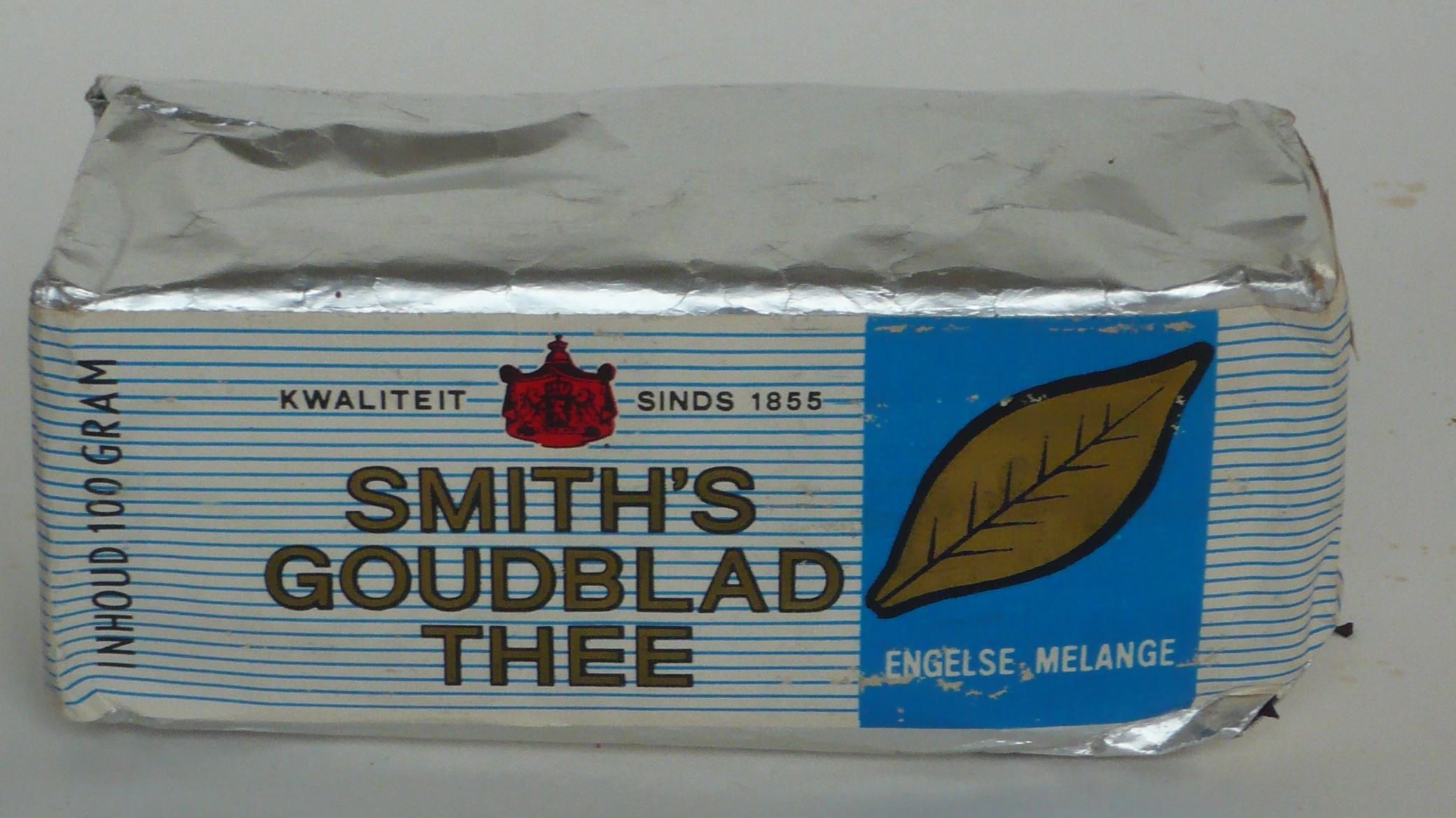 Verpakking Smith's Goudblad Thee, Engelse melange, 100 gram
