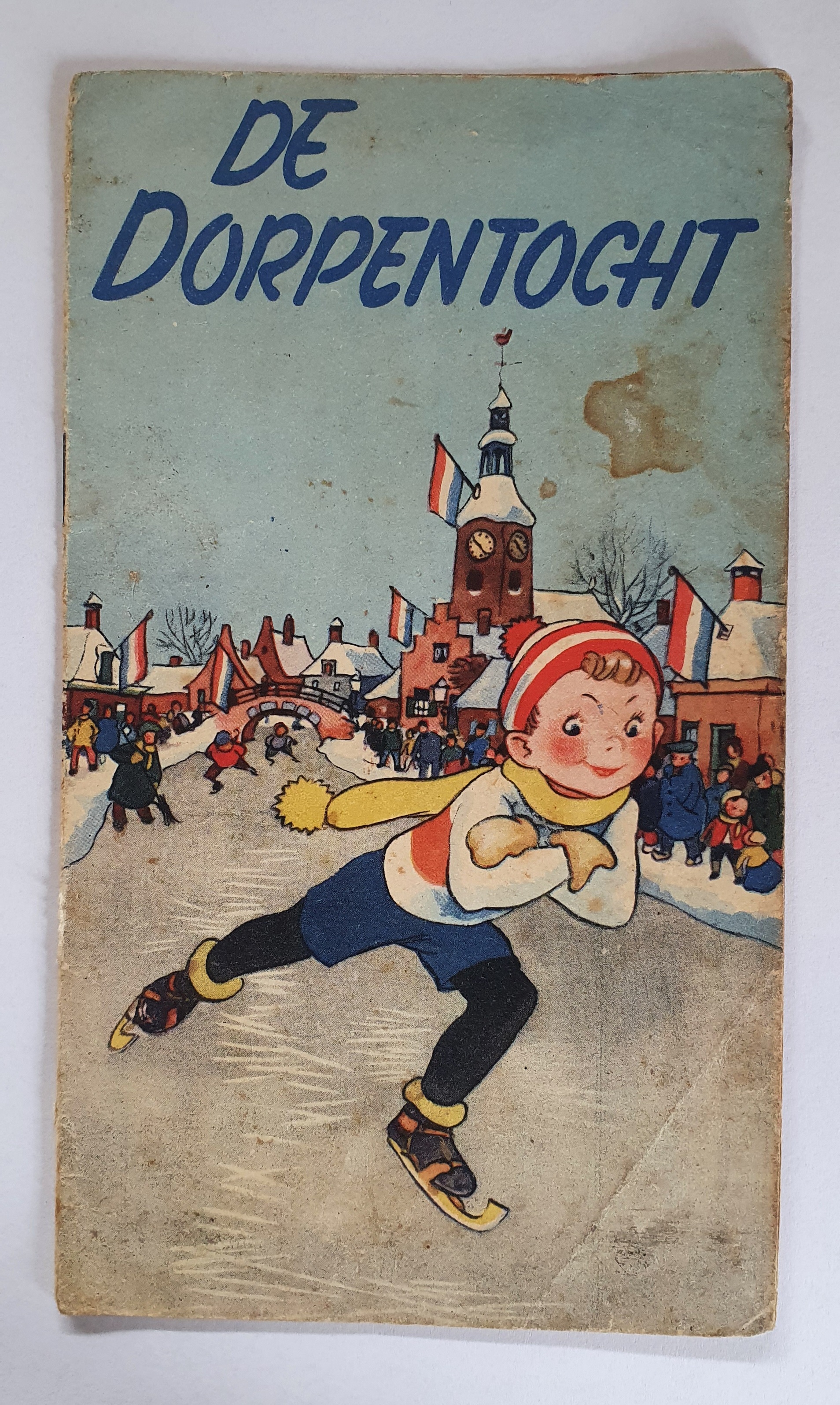 Blooker's cacao reclameboekje De Dorpentocht.
