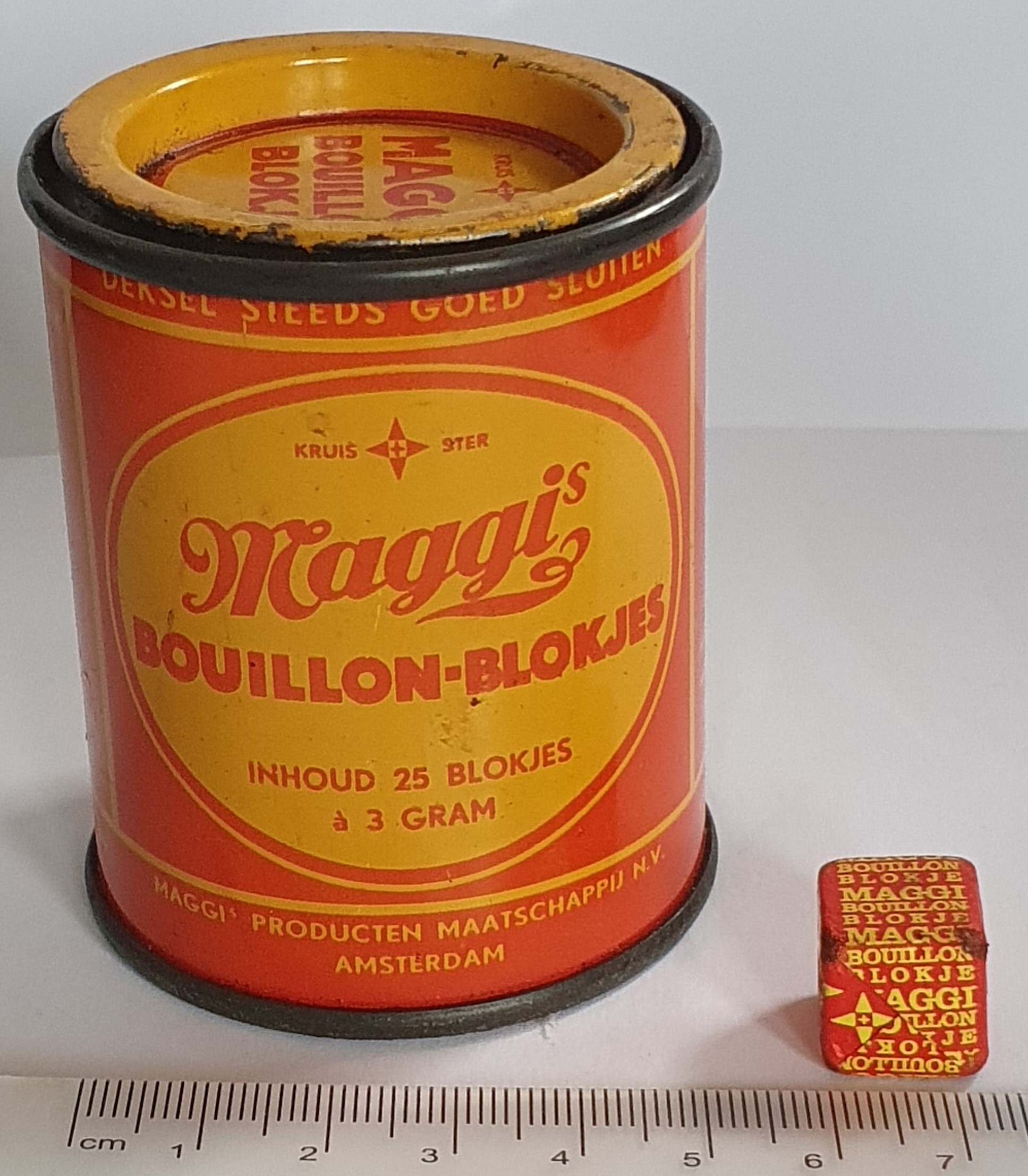 Maggi's bouillon-blokjes, 25 blokjes a 3 gram