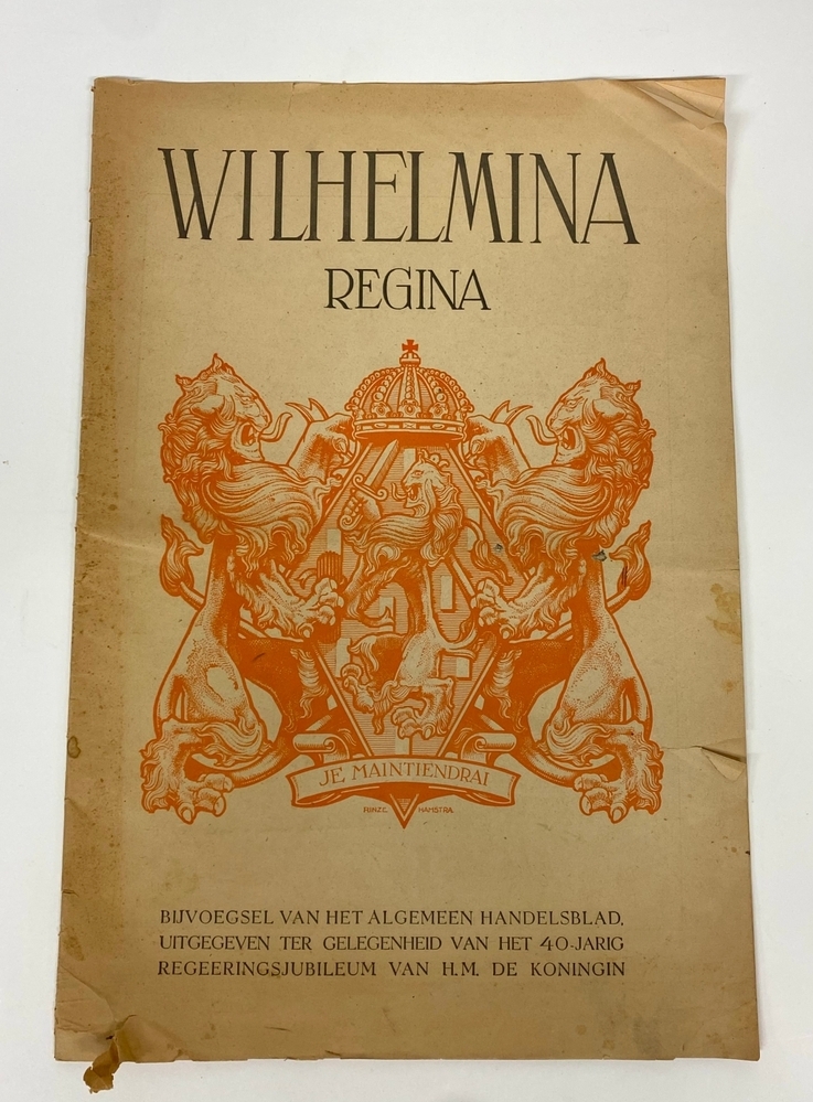 Kroningsnummer van de Wereldkroniek, september 1898.