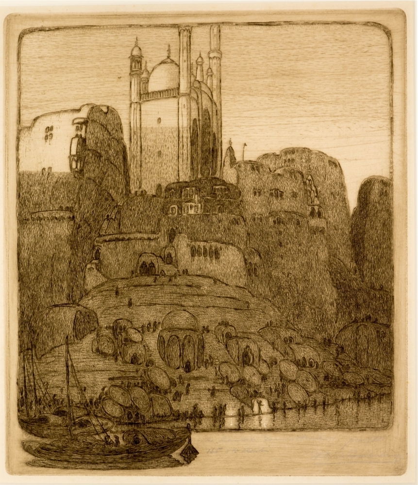 De laatste zonnestralen.