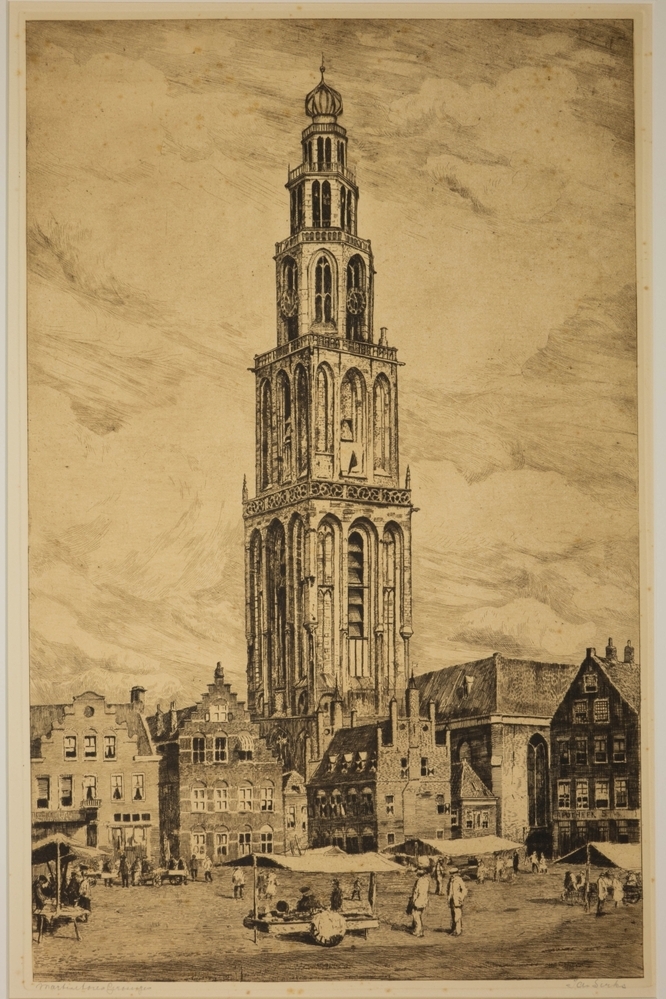 Martinitoren te Groningen.