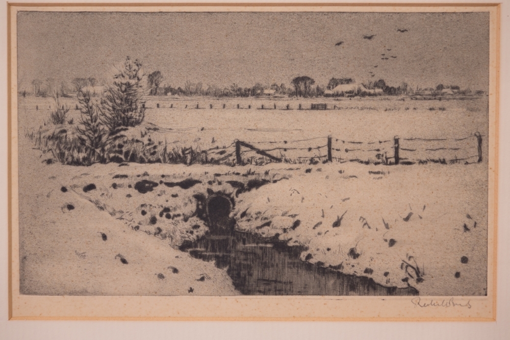 Bij Essen  (winterlandschap).