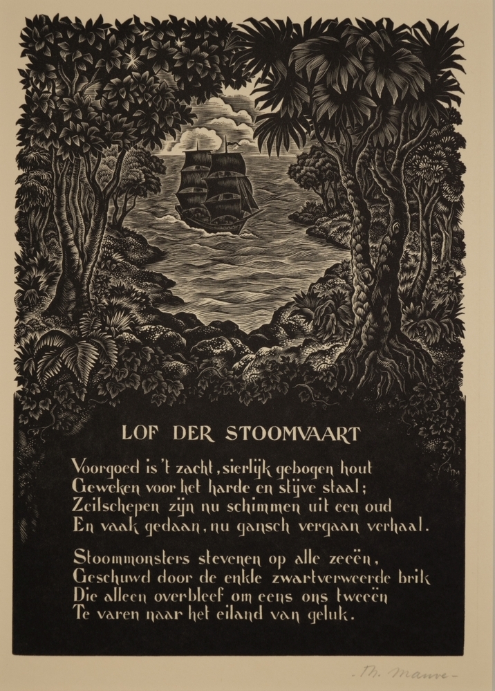 Lof der stoomvaart.
