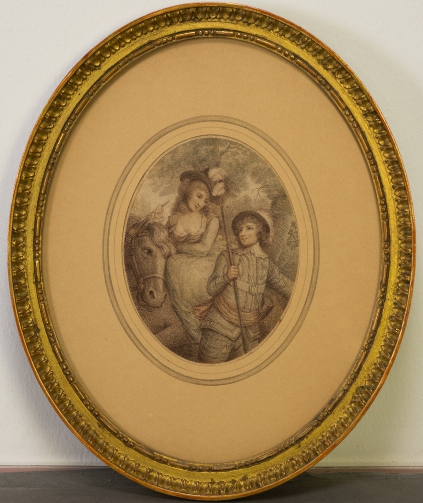 Portret van Mrs. Stanhope als amazone.