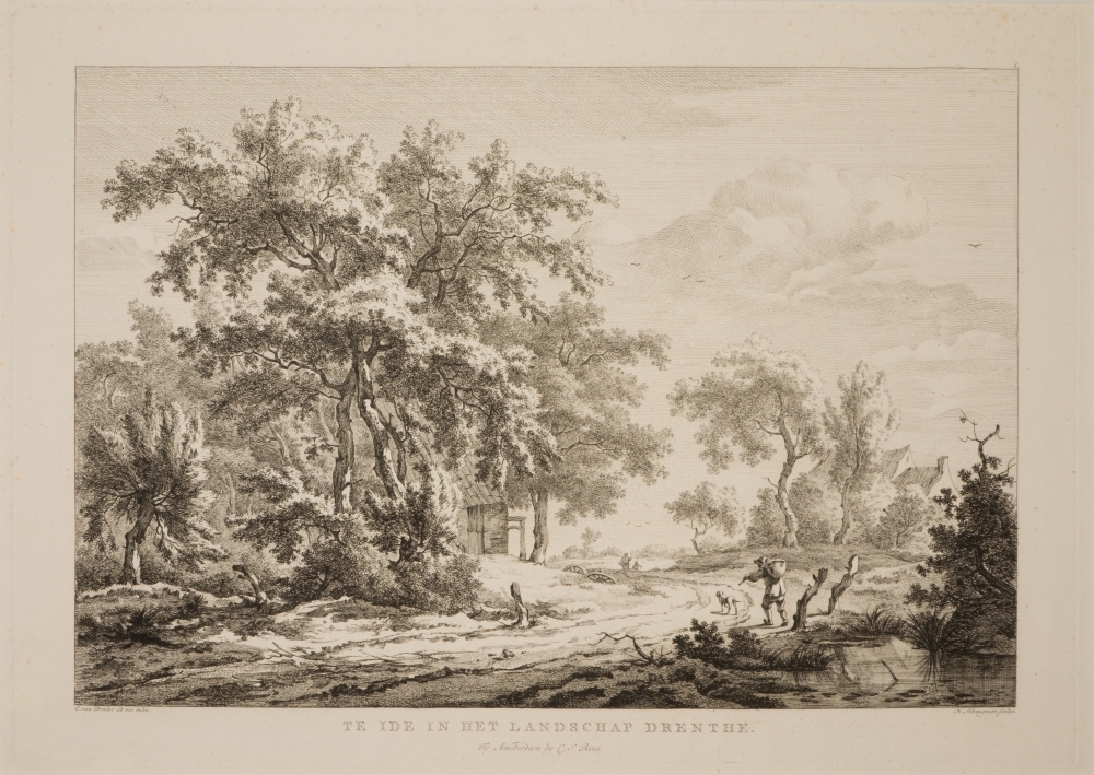 Te Ide in het landschap Drenthe.