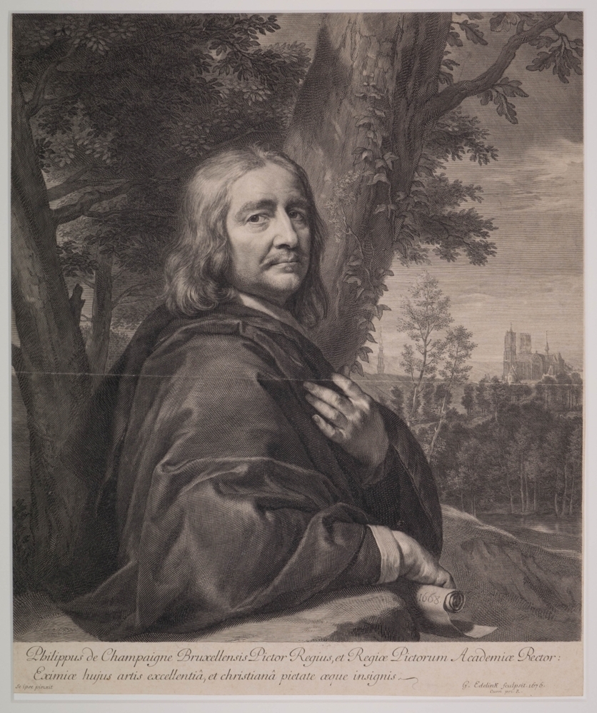 Portret van Philippus de Champaigne.