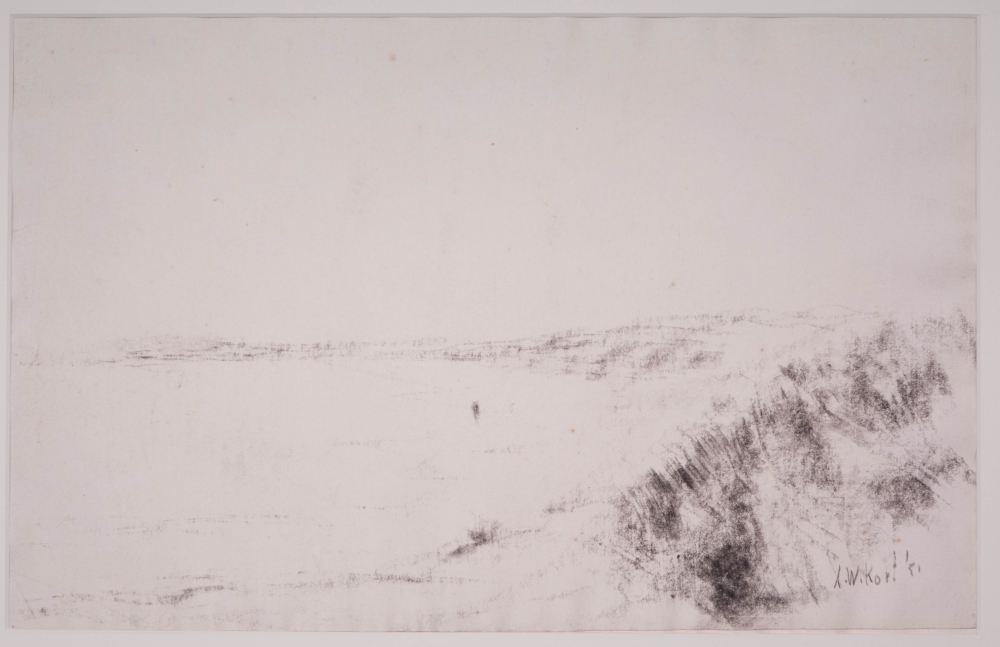 Zeeinham met duinen.