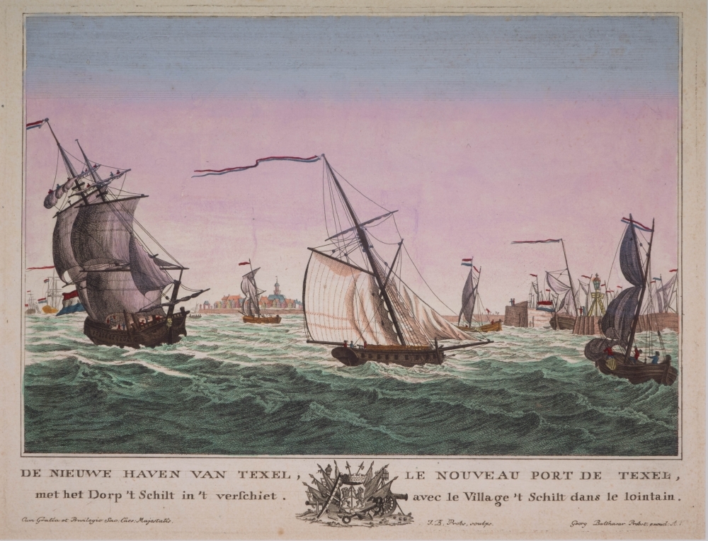 "De Niewe haven van Texel".