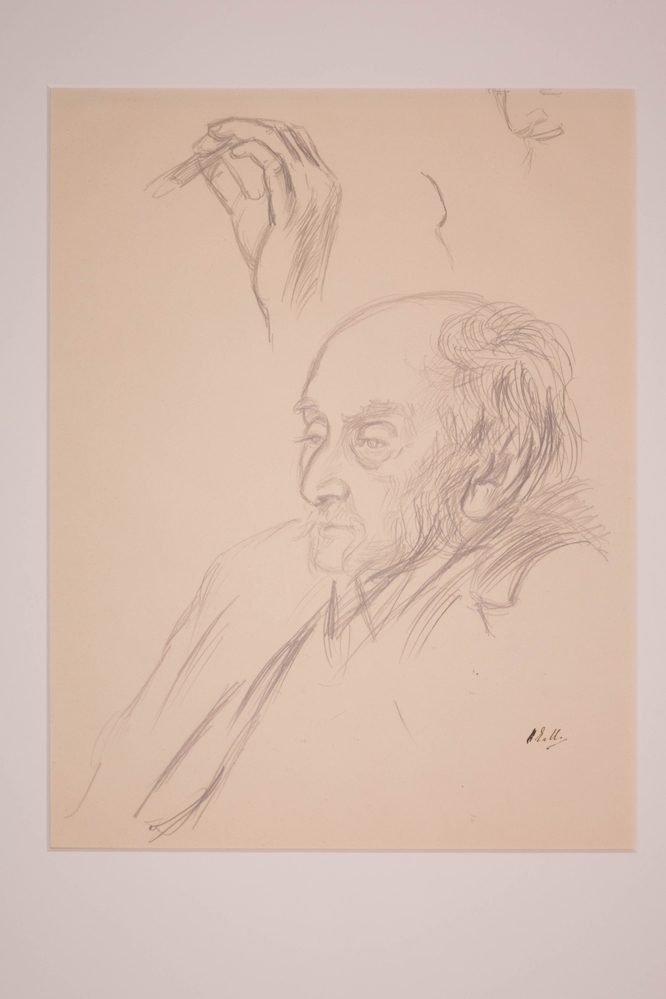 Portret van Samuel van Houten.