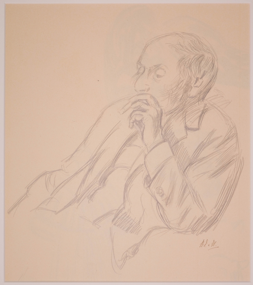 Portret van Samuel van Houten.