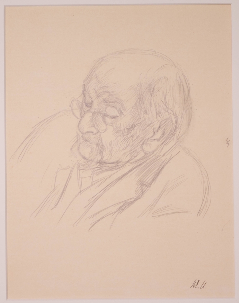 Portret van Samuel van Houten.