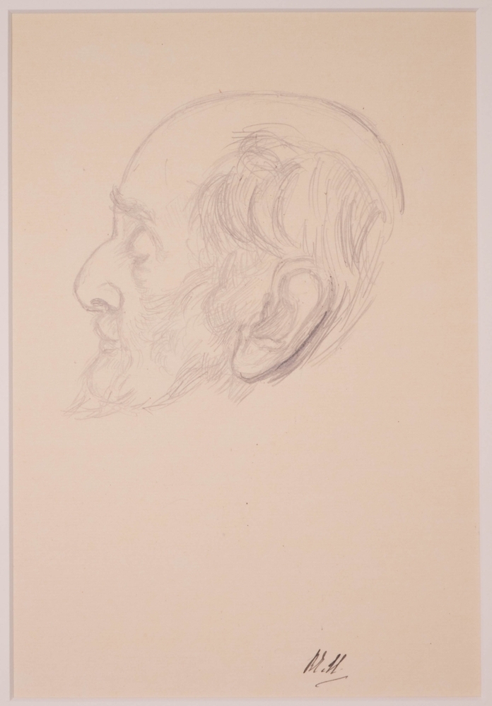 Portret van Samuel van Houten.