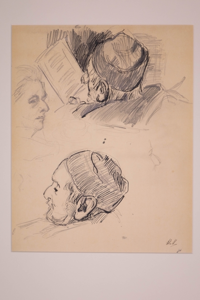 Twee portretten van Samuel van Houten.