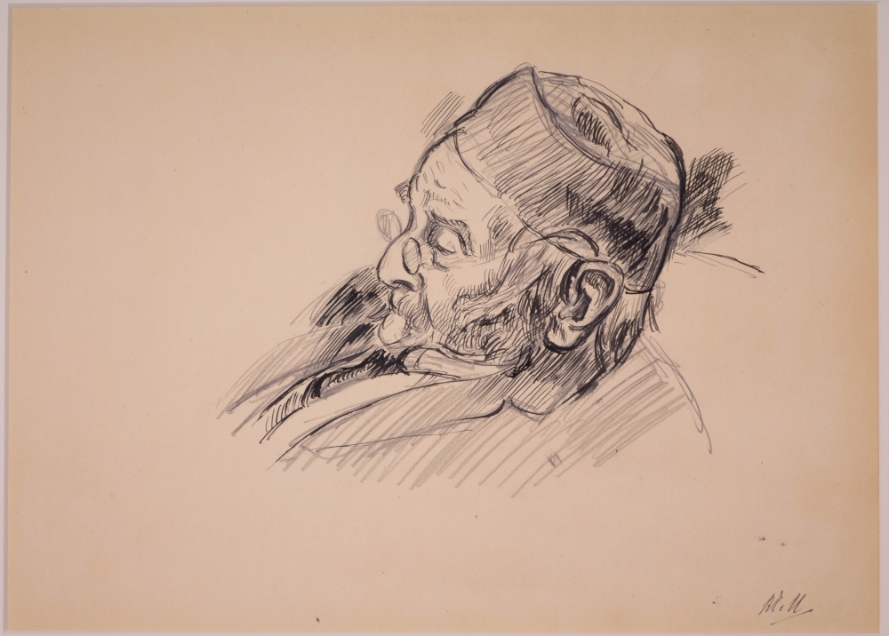 Portret van Samuel van Houten.