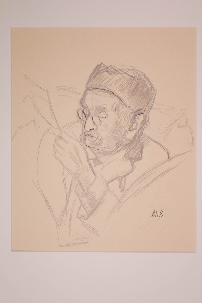 Portret van Samuel van Houten.