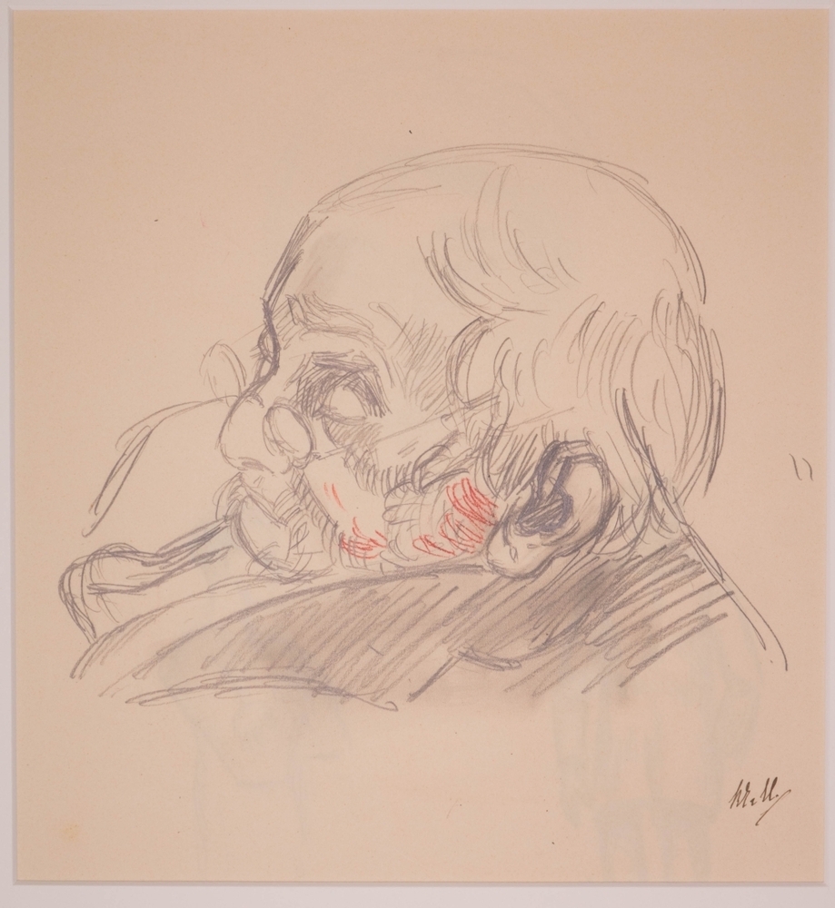 Portret van Samuel van Houten.